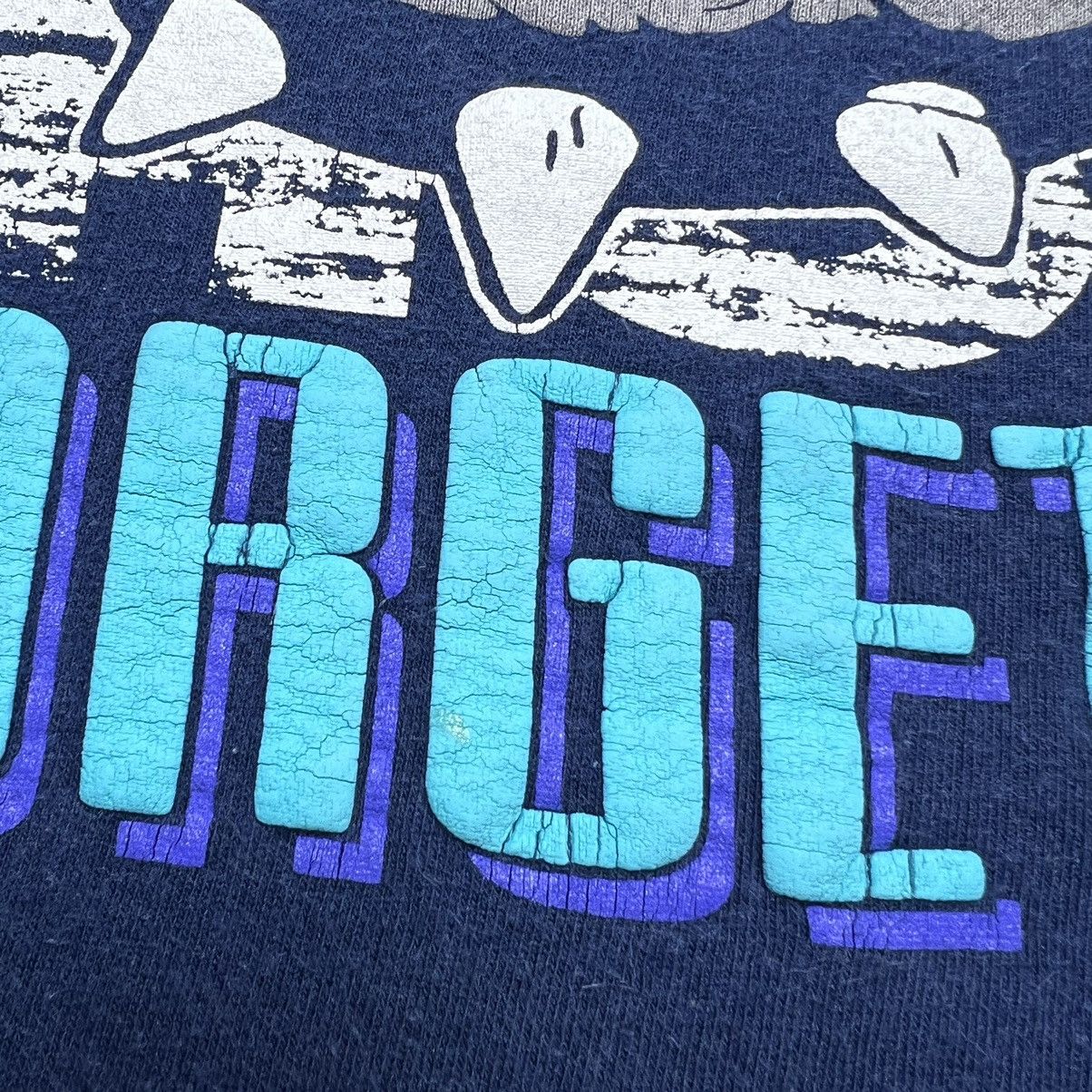 NCAA × Vintage Vintage 1990s NCAA Georgetown Hoyas 3D Spell Out Graphic Tee Size US XL / EU 56 / 4 - 3 Thumbnail