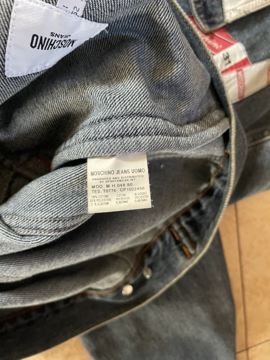 Designer × Moschino Vintage Moschino Jeans Denim Jakcet With Patches Size US M / EU 48-50 / 2 - 7 Thumbnail
