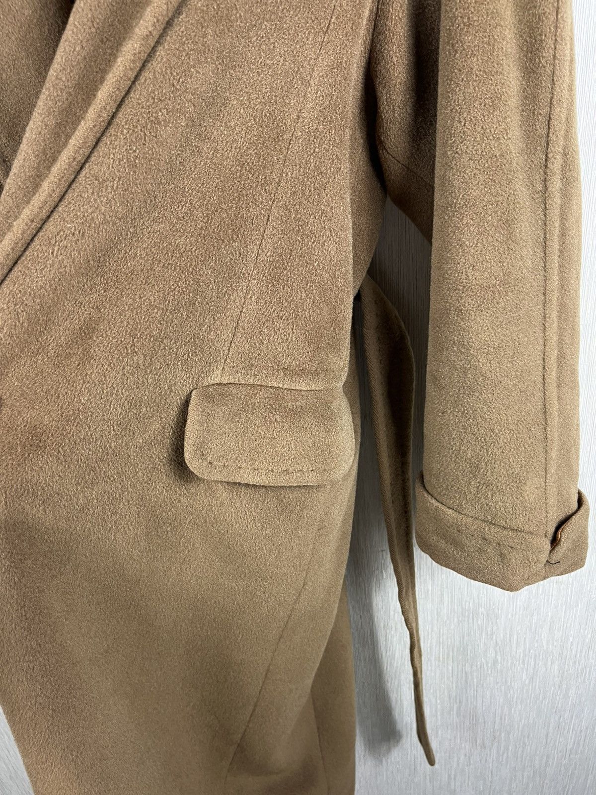 Max Mara Max Mara wool cashmere long coat luxury teddy bear old money Size M / US 6-8 / IT 42-44 - 14 Thumbnail
