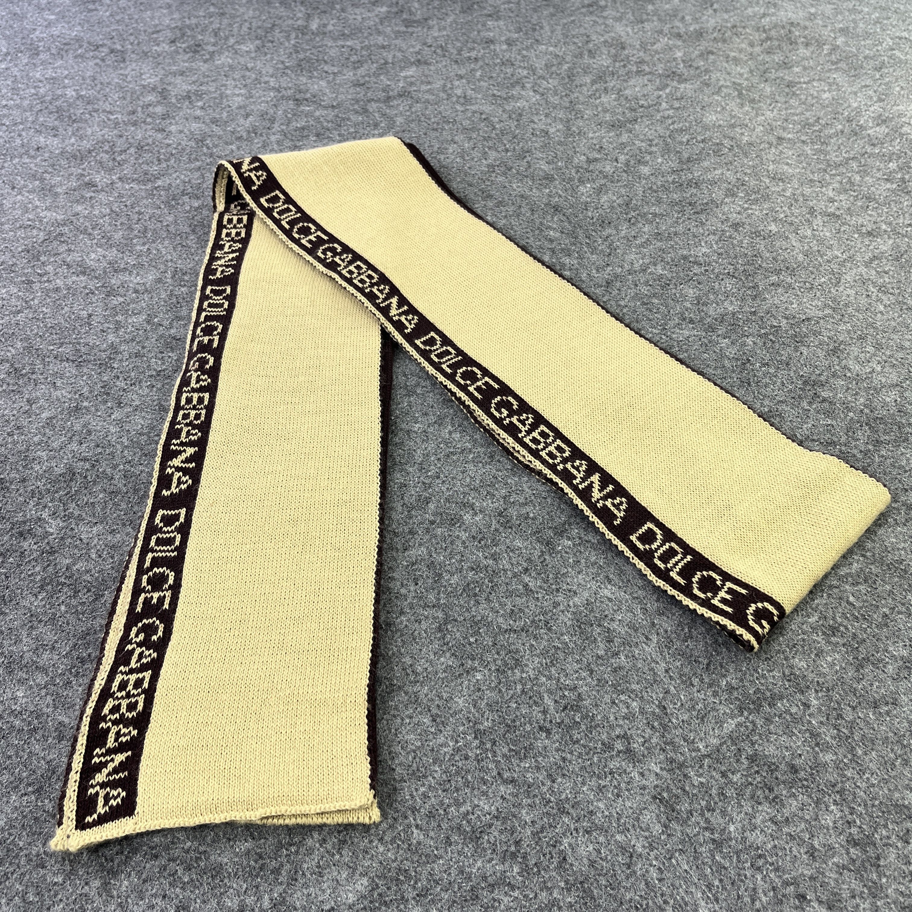 Dolce & Gabbana × Vintage Dolce & Gabbana Scarf / Muffler / Neckwear T843 Size ONE SIZE - 3 Thumbnail