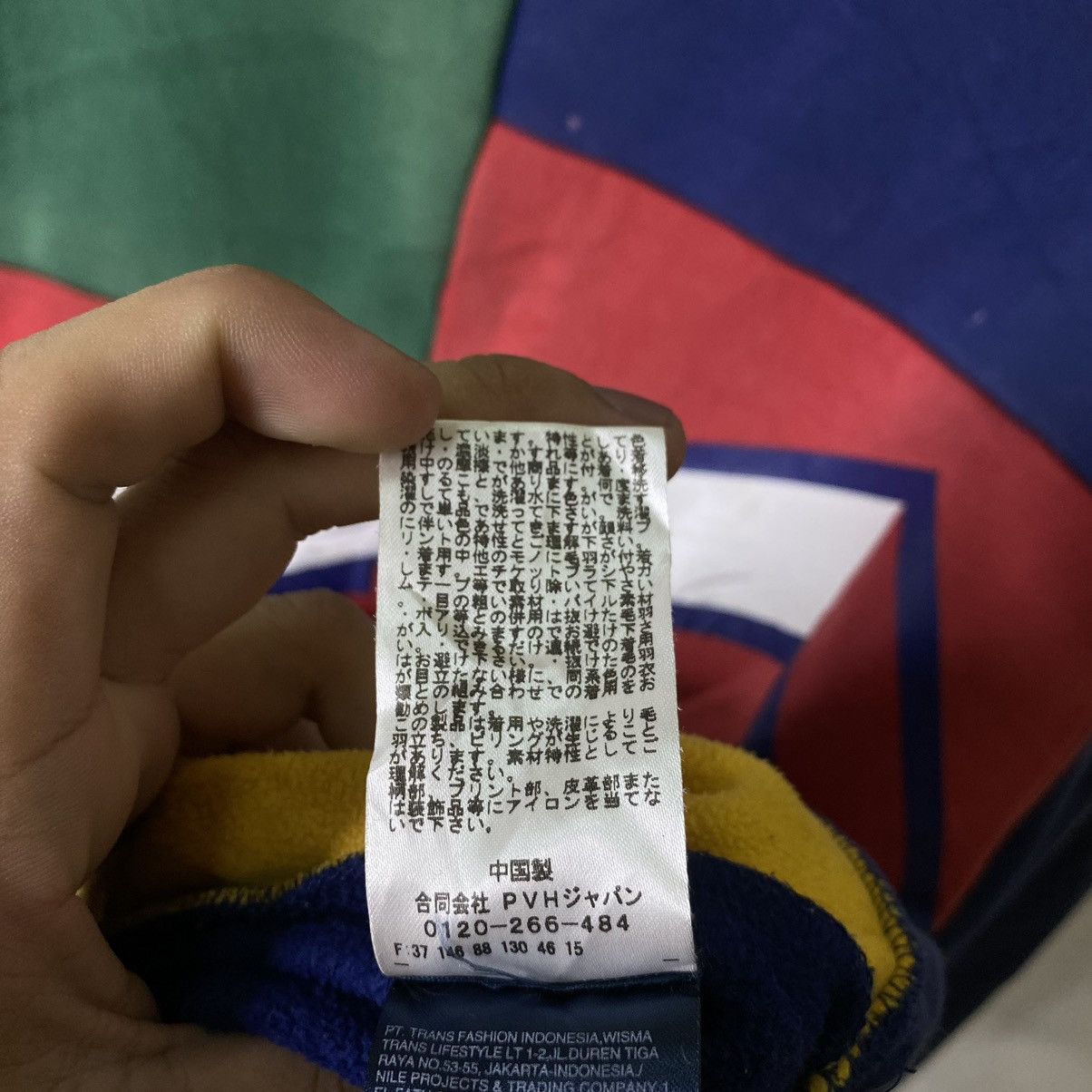 Tommy Jeans × Vintage Vintage Y2K Tommy Jeans Colour Block Sweatshirt Size US M / EU 48-50 / 2 - 6 Thumbnail