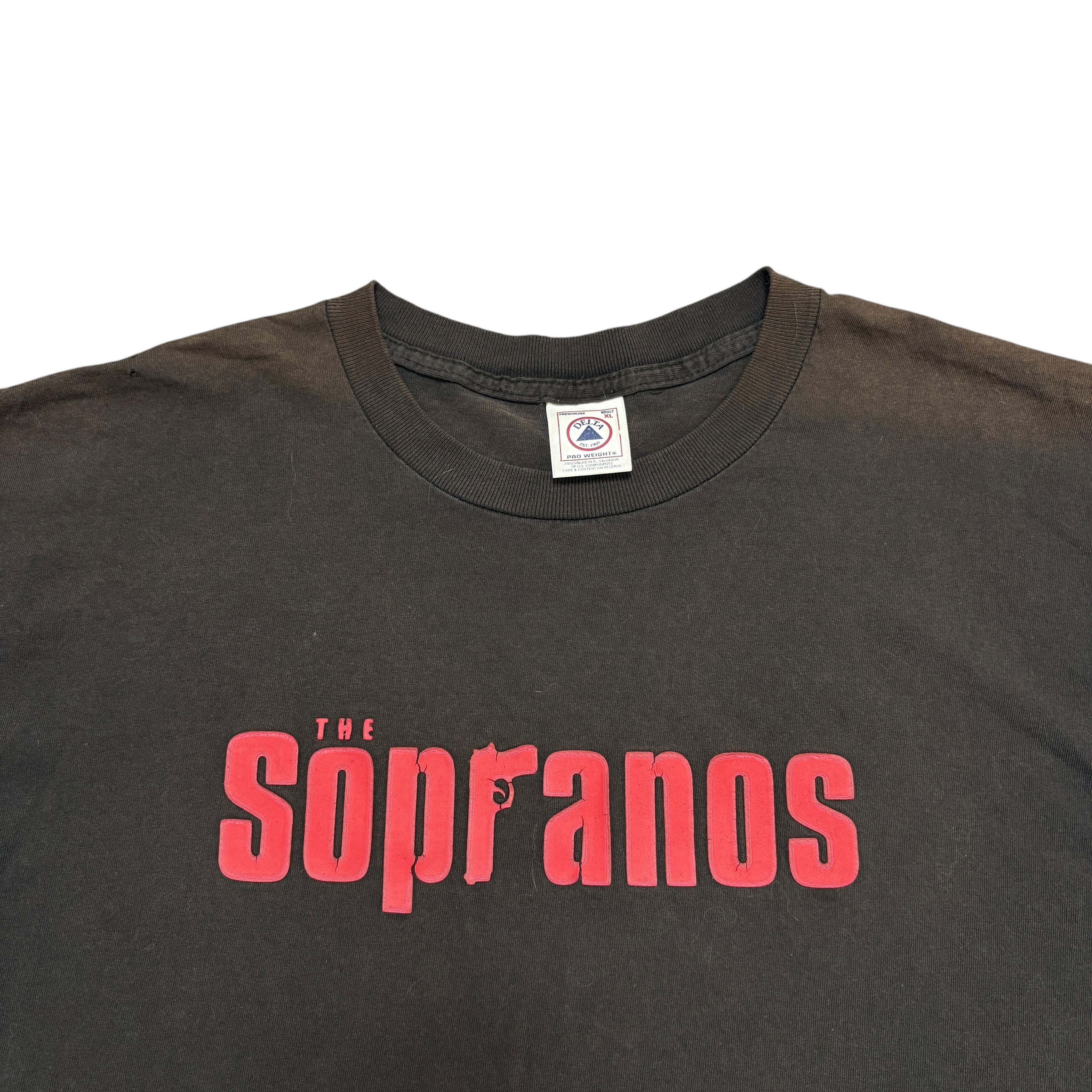Vintage Vintage The Sopranos Shirt 00s HBO Tv Show Movie Promo Size US XL / EU 56 / 4 - 4 Thumbnail