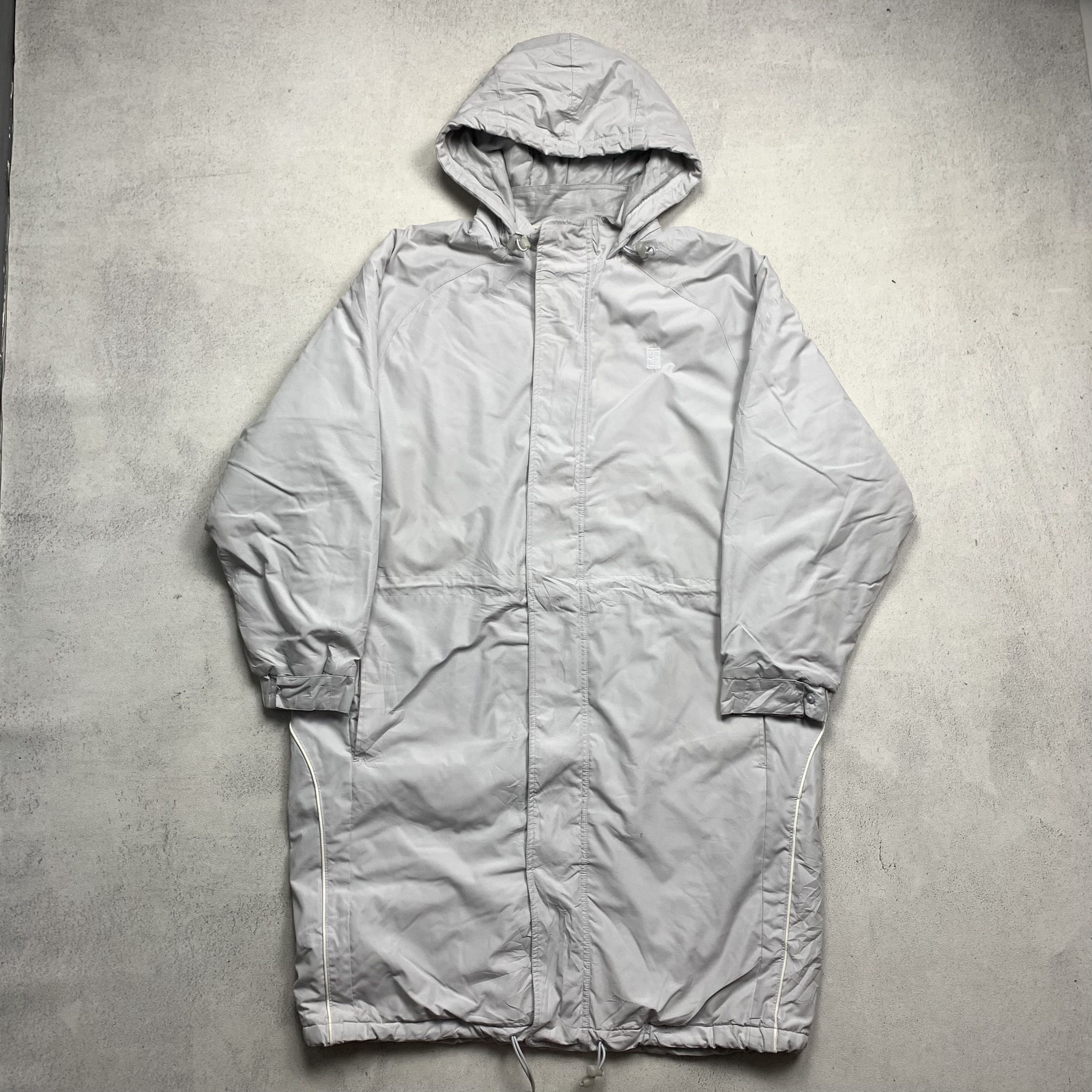 Nike Vintage Y2K Nike Tennis Coat Jacket Winter Size US XL / EU 56 / 4 - 1 Thumbnail