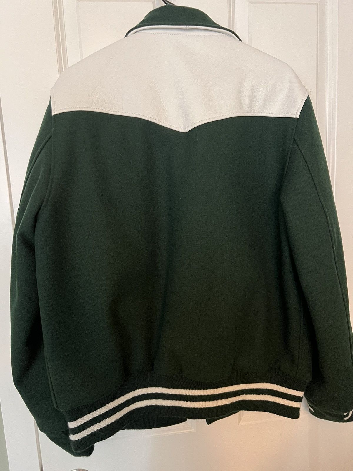 Golden Bear × Reigning Champ Reigning Champ Collard Teddy Varsity Jacket Size US L / EU 52-54 / 3 - 2 Thumbnail