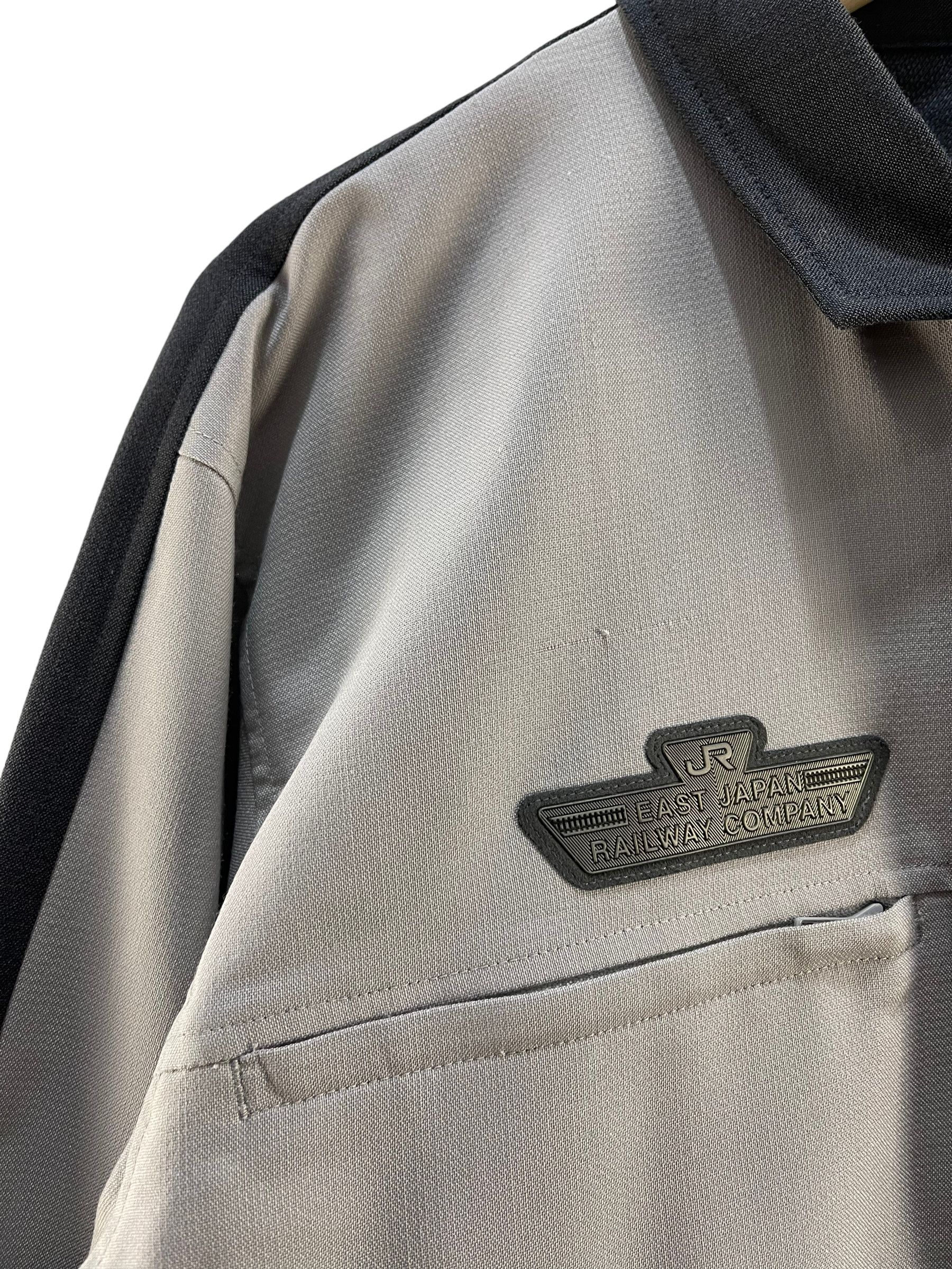 Japanese Brand Vintage East Japan Railway Company Worker Jacket Size US M / EU 48-50 / 2 - 8 Thumbnail