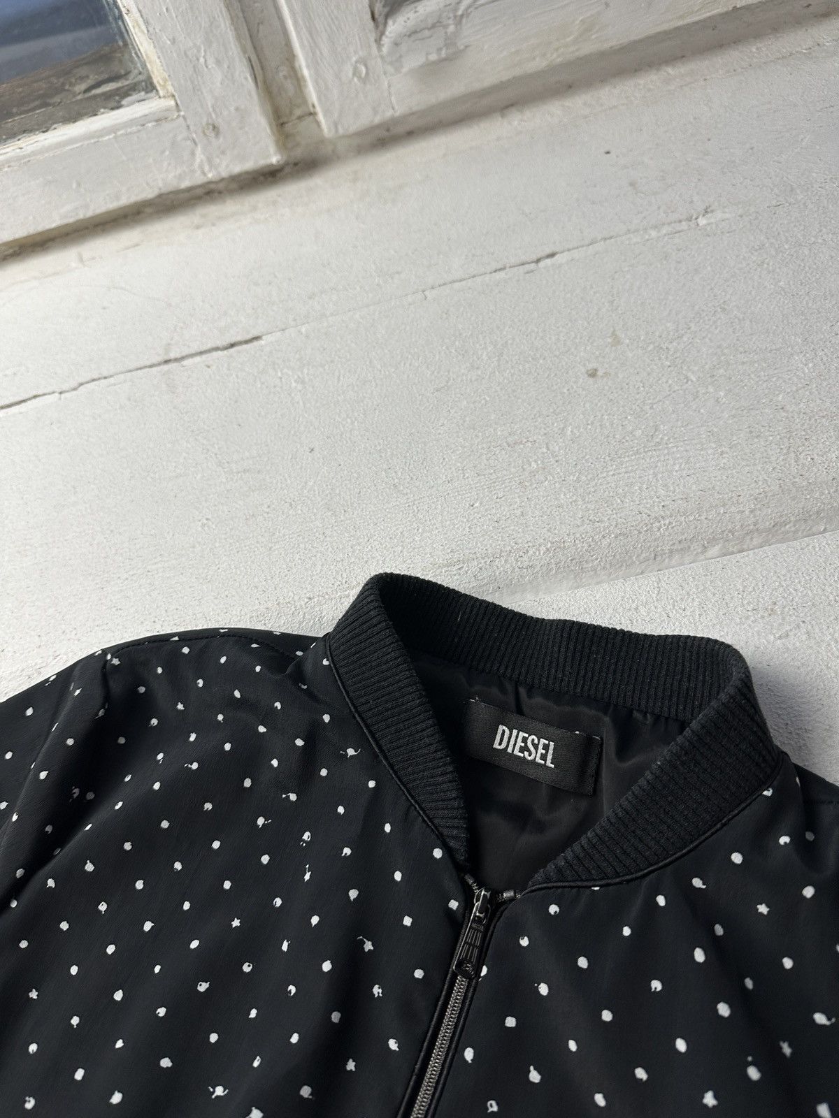 Diesel 90s🚨 DIESEL IF SIX WAS NINE STYLE JACKET Y2K BOMBER Size S / US 4 / IT 40 - 8 Thumbnail