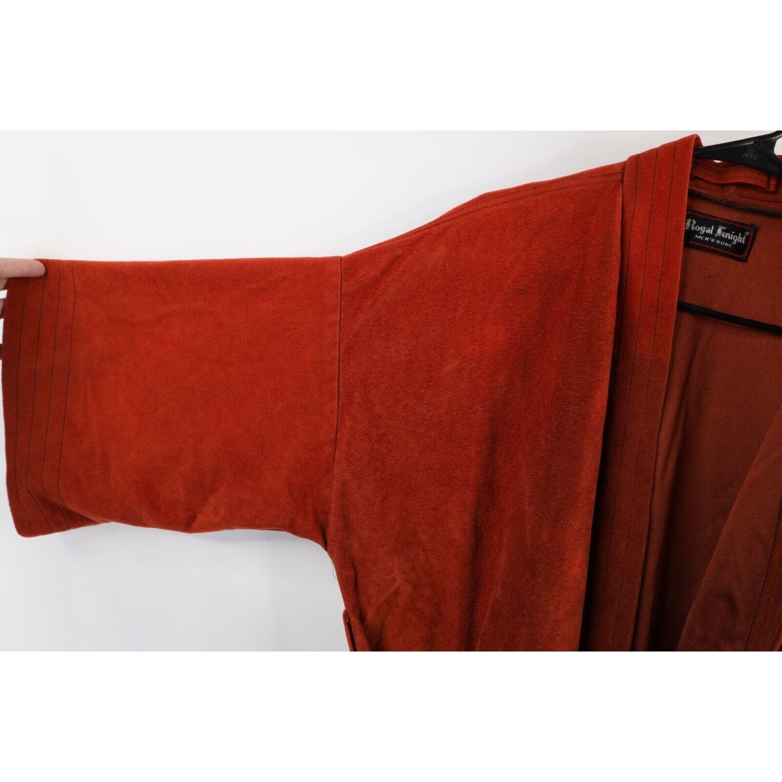Vintage Vintage 70s Streetwear Sun Faded Velvet Velour Belted Robe Size US L / EU 52-54 / 3 - 6 Thumbnail