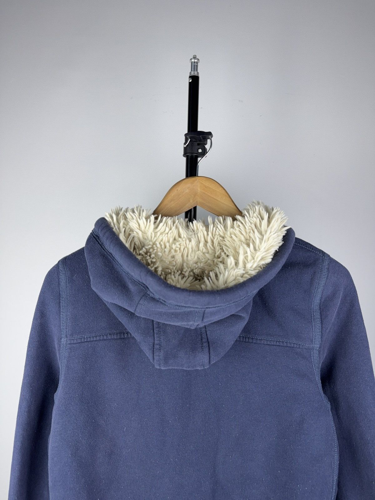 If Six Was Nine × Japanese Brand × Le Grande Bleu (L.G.B.) Vintage Abercrombie Fur Hoodie Sherpa Ifsixwasnine Lgb Style Size XL / US 12-14 / IT 48-50 - 8 Thumbnail