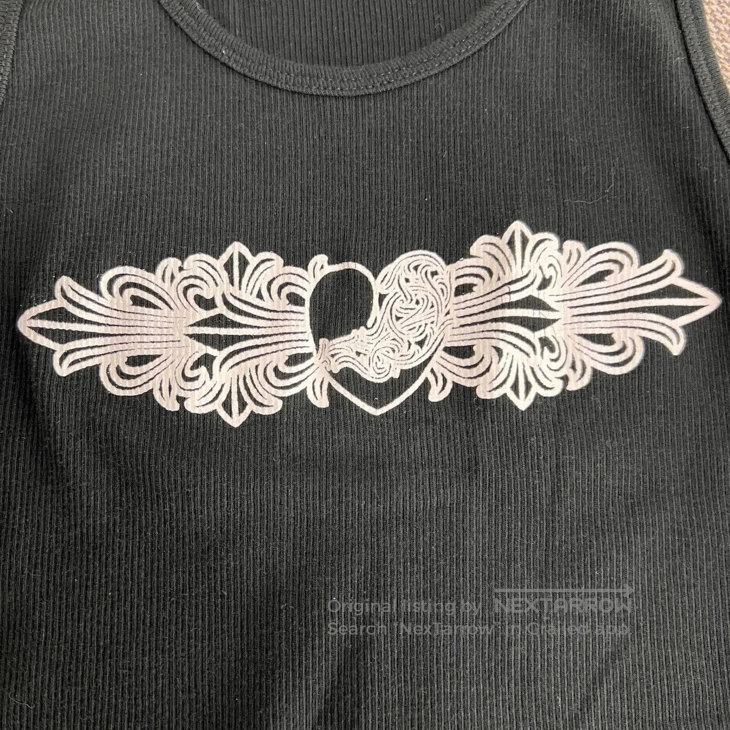 Chrome Hearts chrome hearts black ribbed tank top. Size XL / US 12-14 / IT 48-50 - 3 Thumbnail