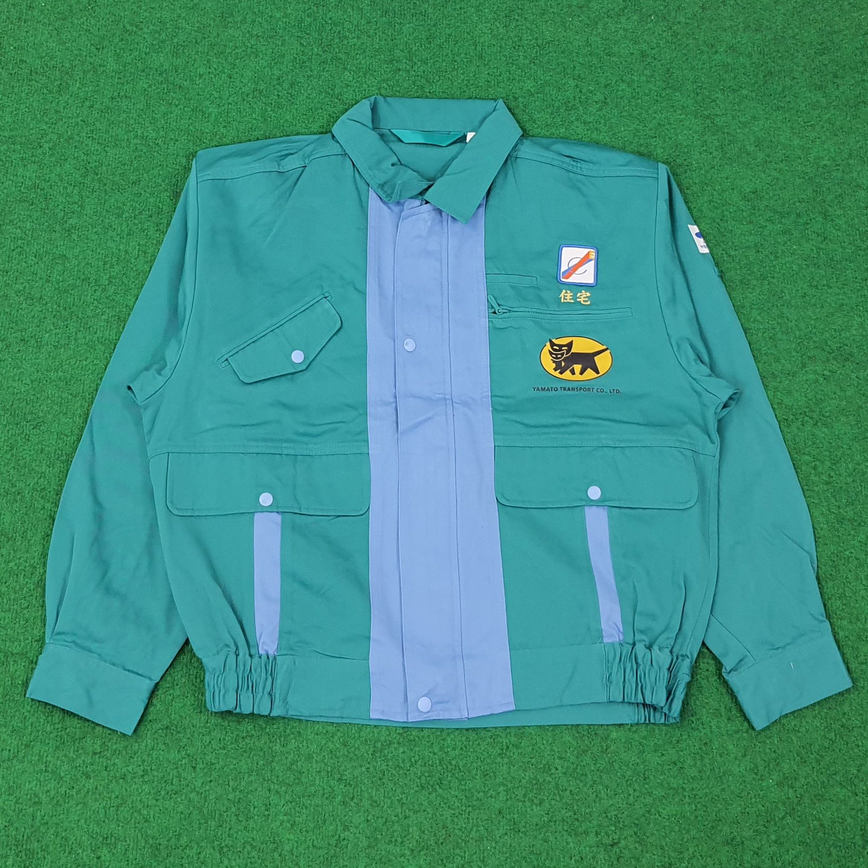 Japanese Brand Vintage Yamato Transports Japan Brand Logo Jacket C243N27 Size US L / EU 52-54 / 3 - 2 Thumbnail
