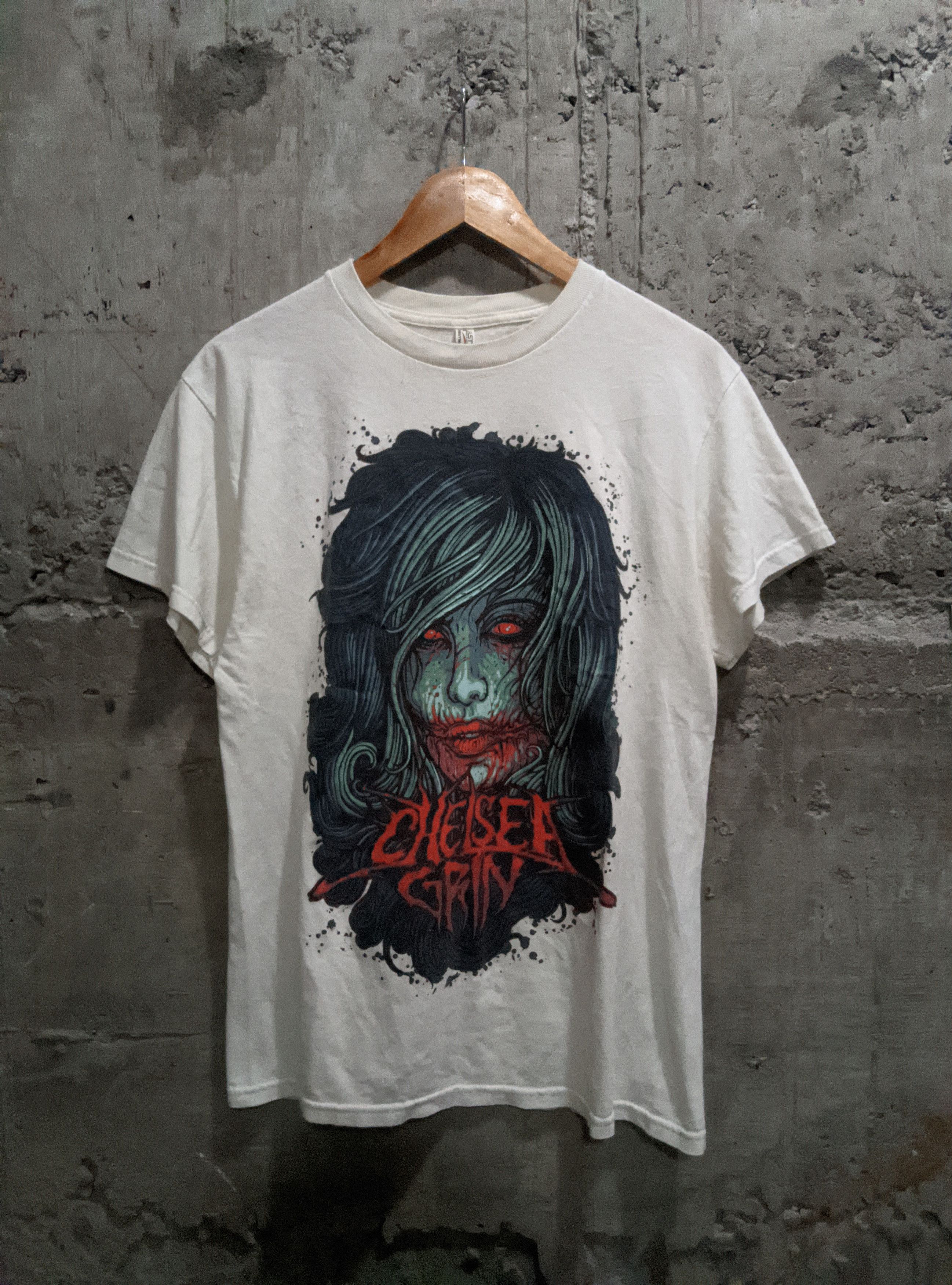 Vintage 2000s Chelsea grin og deathcore metal t shirt