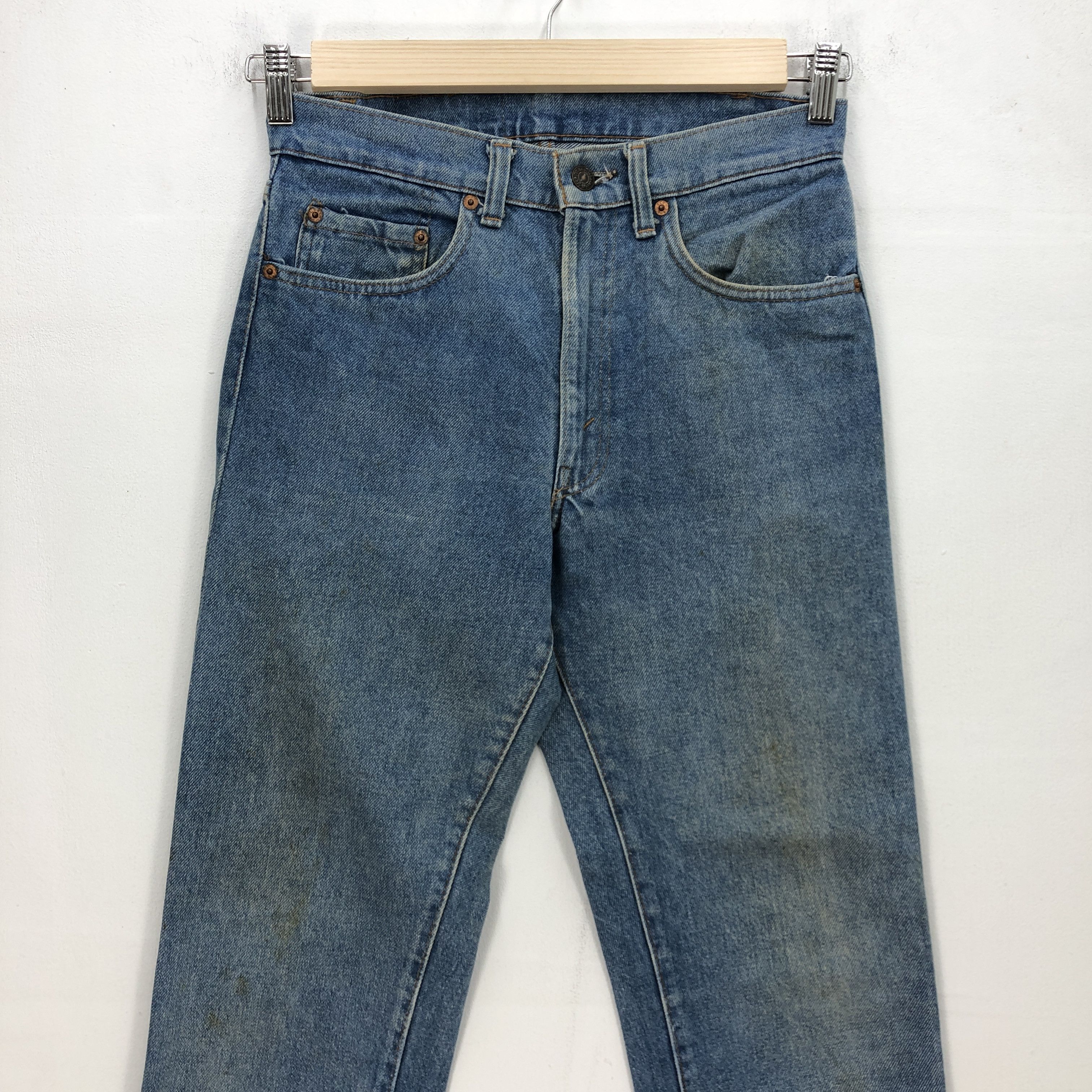 Levi's Vintage 70's Levis 505 Faded Jeans Levi's Light Wash Denim Size 28" / US 6 / IT 42 - 3 Thumbnail