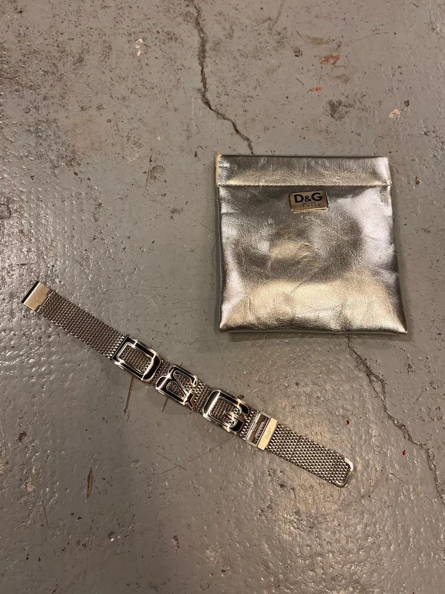 Dolce & Gabbana AW2007 Dolce & Gabbana Stainless Steel D&G Bracelet Size ONE SIZE - 2 Thumbnail