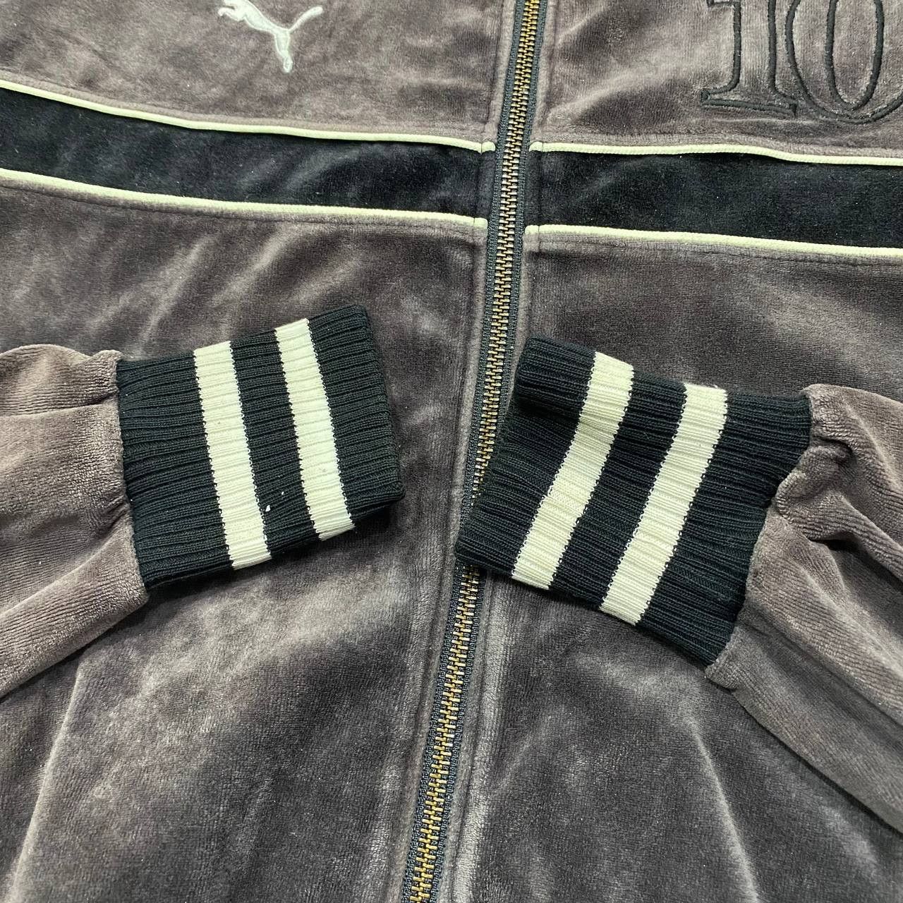 Puma × Vintage Vintage 90s Puma Japan track jacket Velvet Size US L / EU 52-54 / 3 - 5 Thumbnail