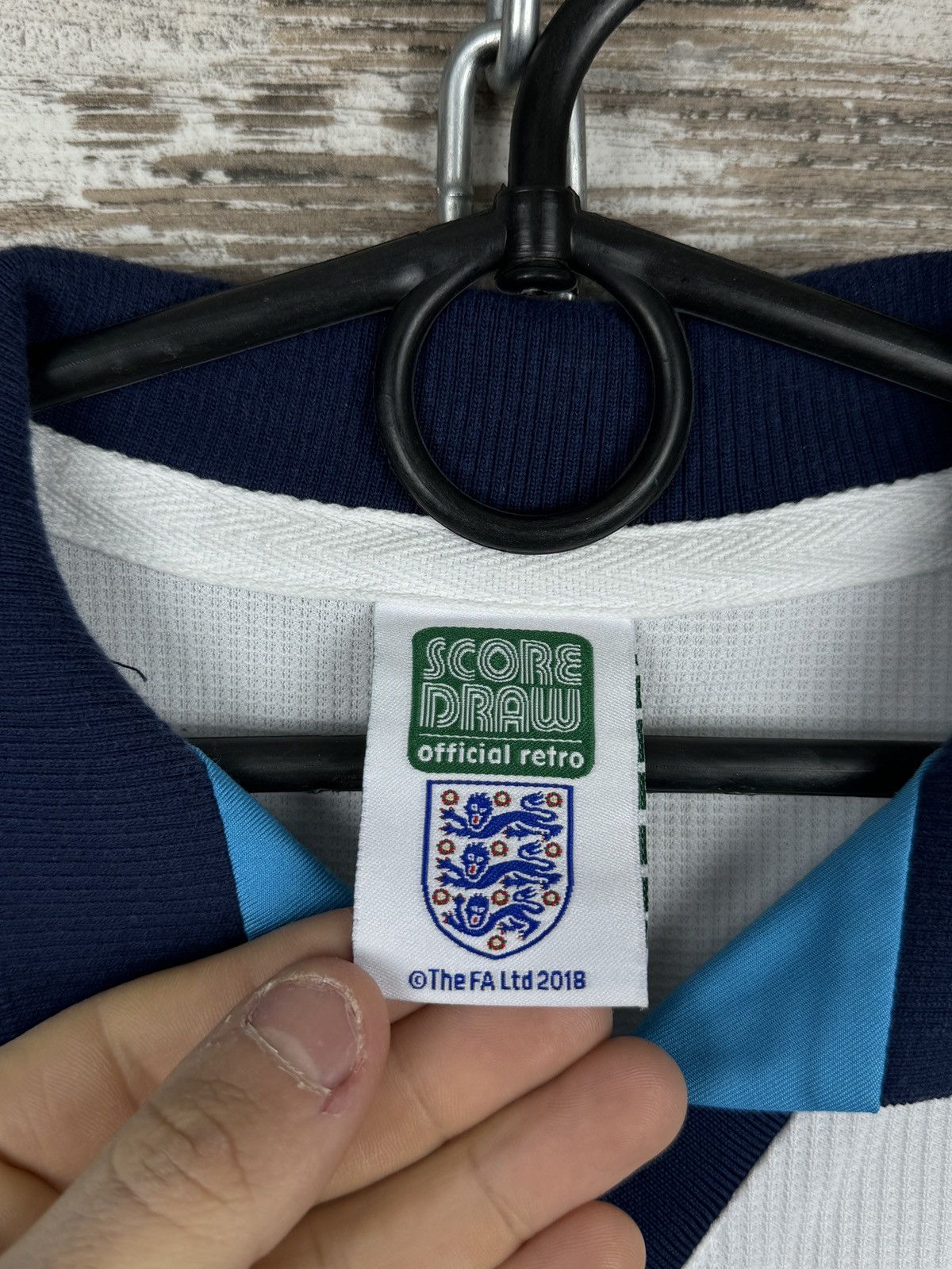 Umbro Mens Vintage England soccer jersey T-shirt Blokecore Size US L / EU 52-54 / 3 - 6 Thumbnail