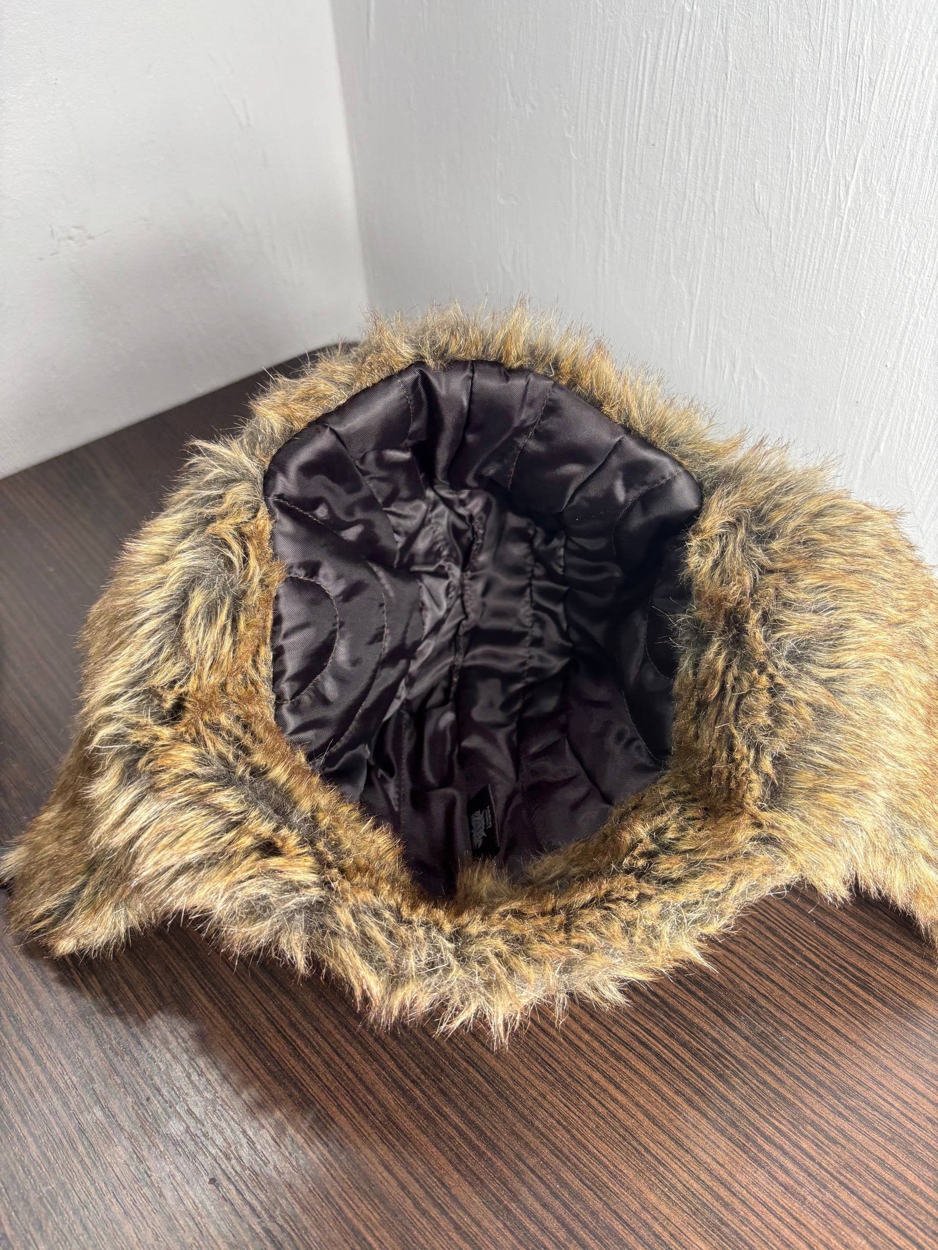Hysteric Glamour Y2K Fur Fuzzy Opium Glamour Trapper Ushanka Hat Size ONE SIZE - 6 Thumbnail