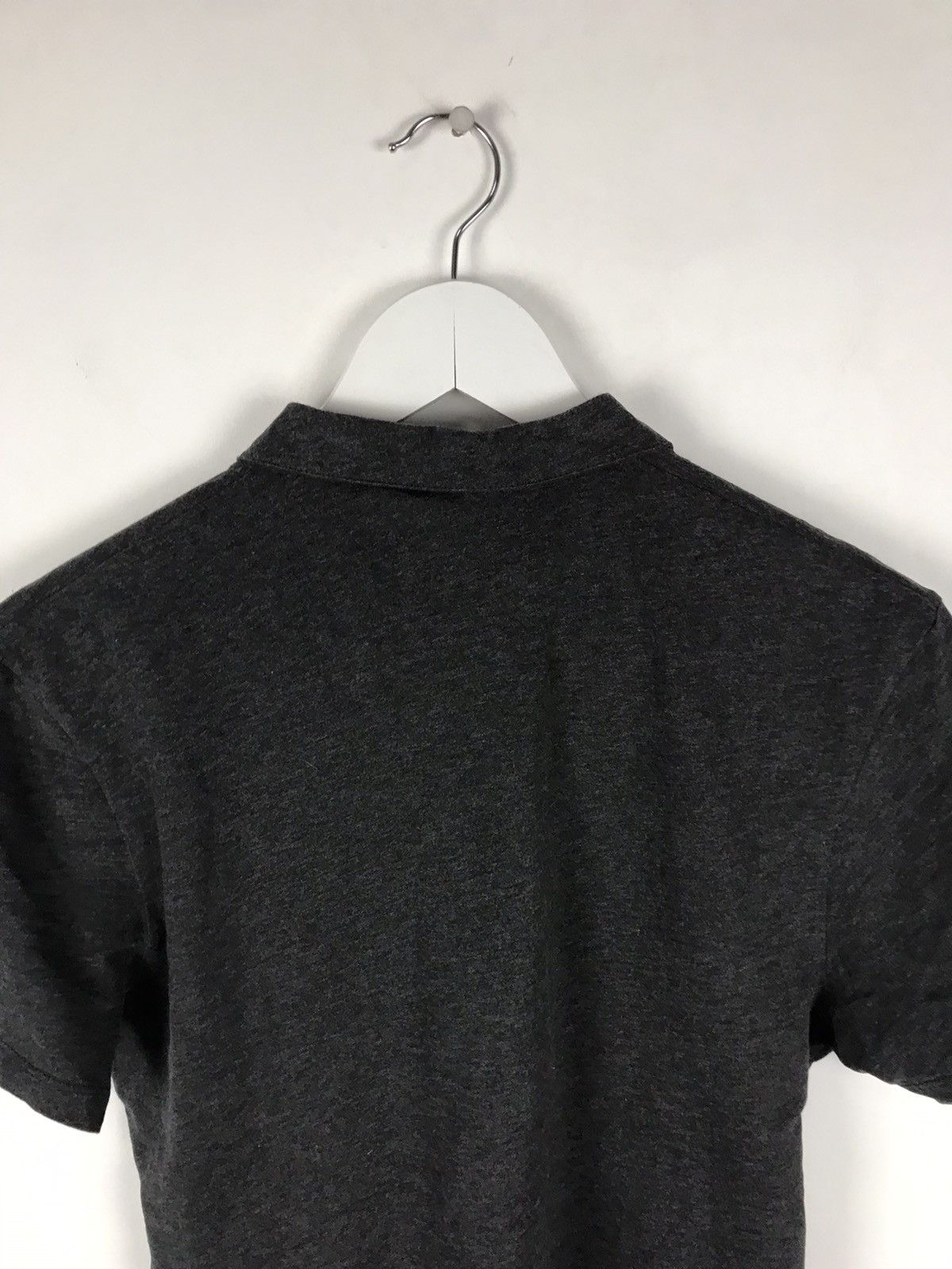 Allsaints Men’s S/46,Allsaints Grey Cotton Soft Polo,Poloshirt Size US S / EU 44-46 / 1 - 4 Thumbnail