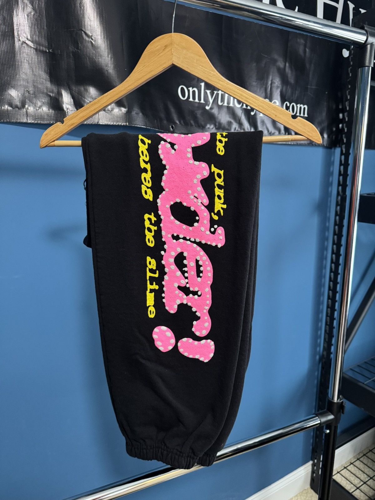 Sp5der Sp5der pink v2 sweatpants Size US 32 / EU 48 - 2 Thumbnail