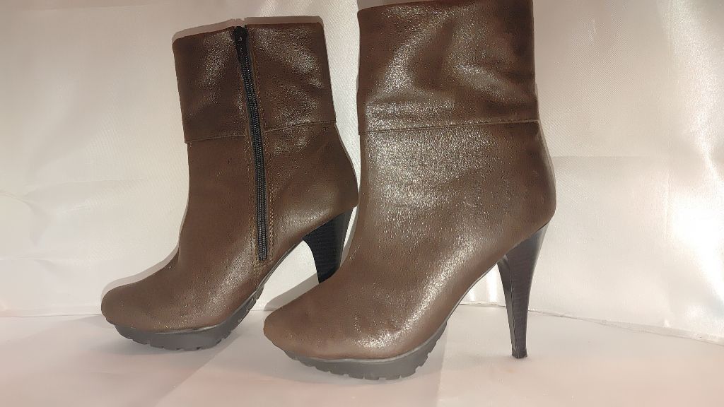 Amanda Uprichard Amanda Leather Boots Size 6.5M Size US 6.5 / IT 36.5 - 3 Thumbnail