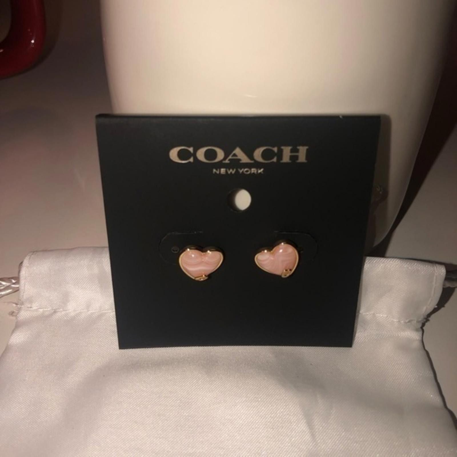Coach Coach Quartz Stud Earnings NWT Size ONE SIZE - 4 Thumbnail