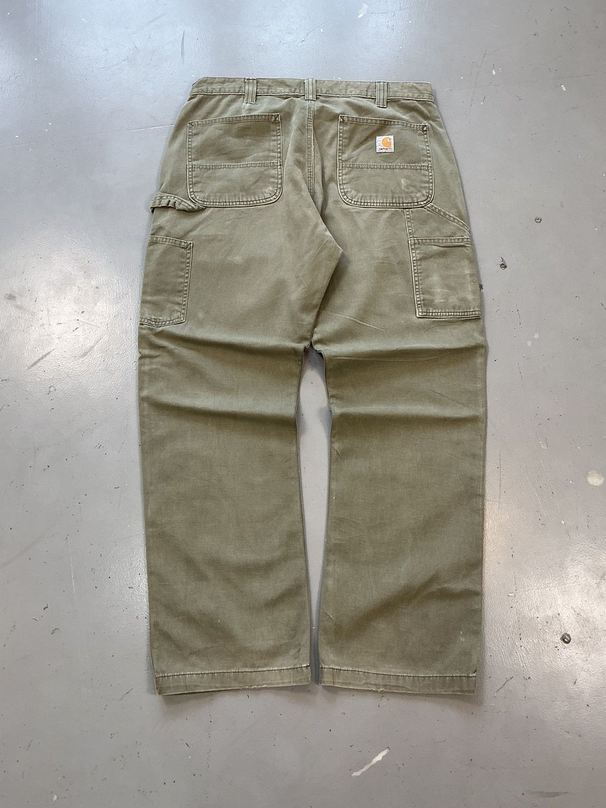 Carhartt × Vintage Vintage Carhartt B324 ARG carpenter denim Size US 36 / EU 52 - 7 Thumbnail