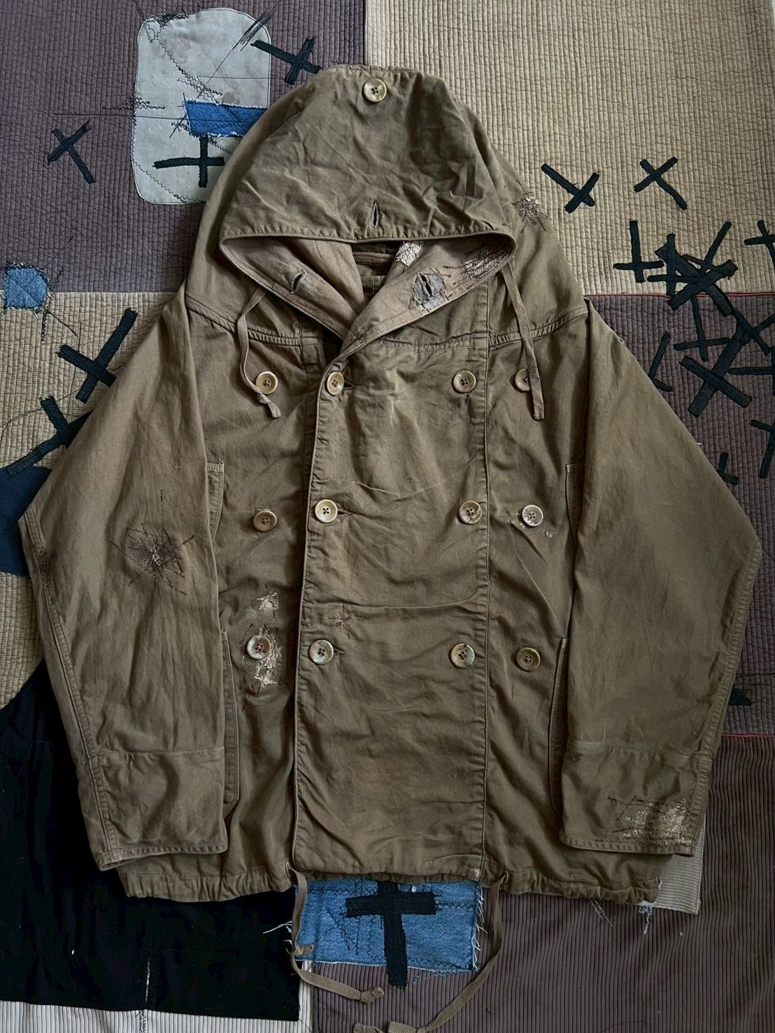 Kapital RARE* VTG KAPITAL KATSURAGI MILITAR RINGCOAT OVERSIZED Size US XL / EU 56 / 4 - 7 Thumbnail
