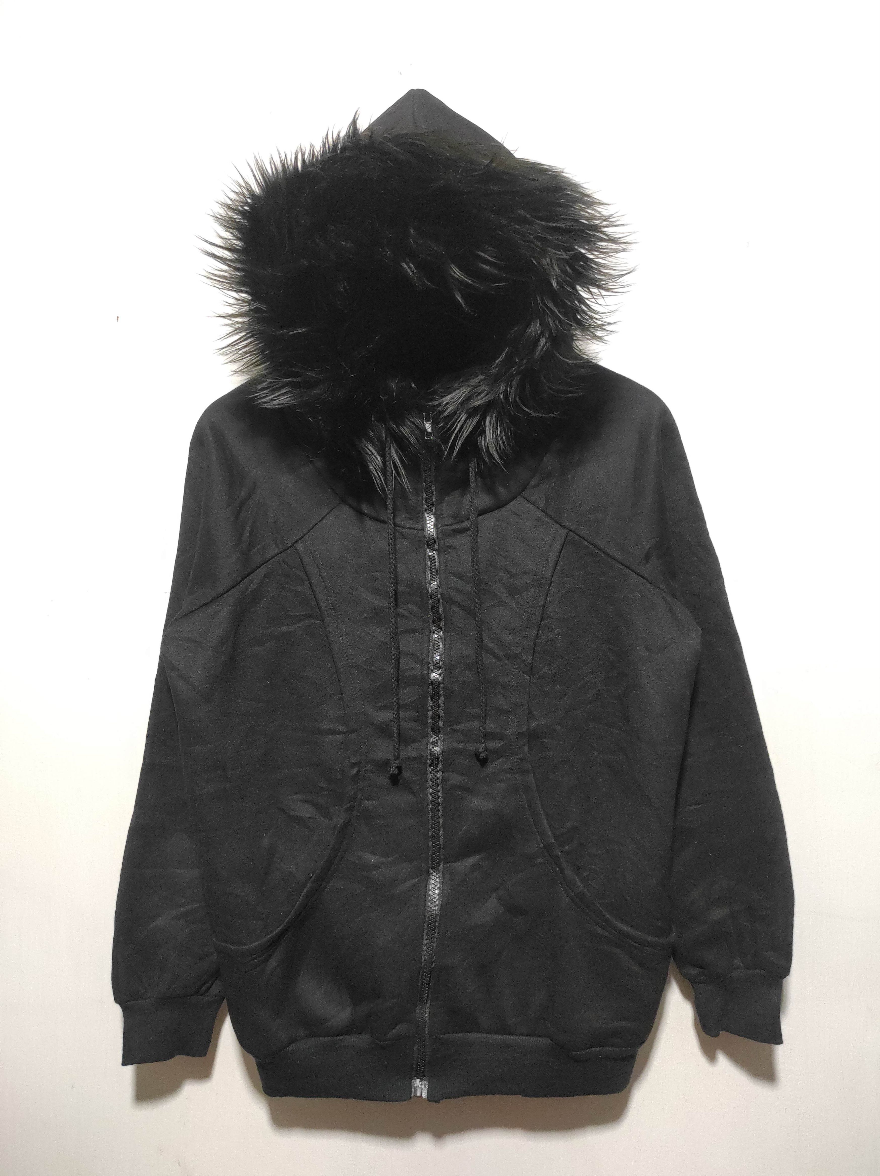 Hysteric Glamour DYX Black Fur hoodie LGB style Size US M / EU 48-50 / 2 - 2 Thumbnail