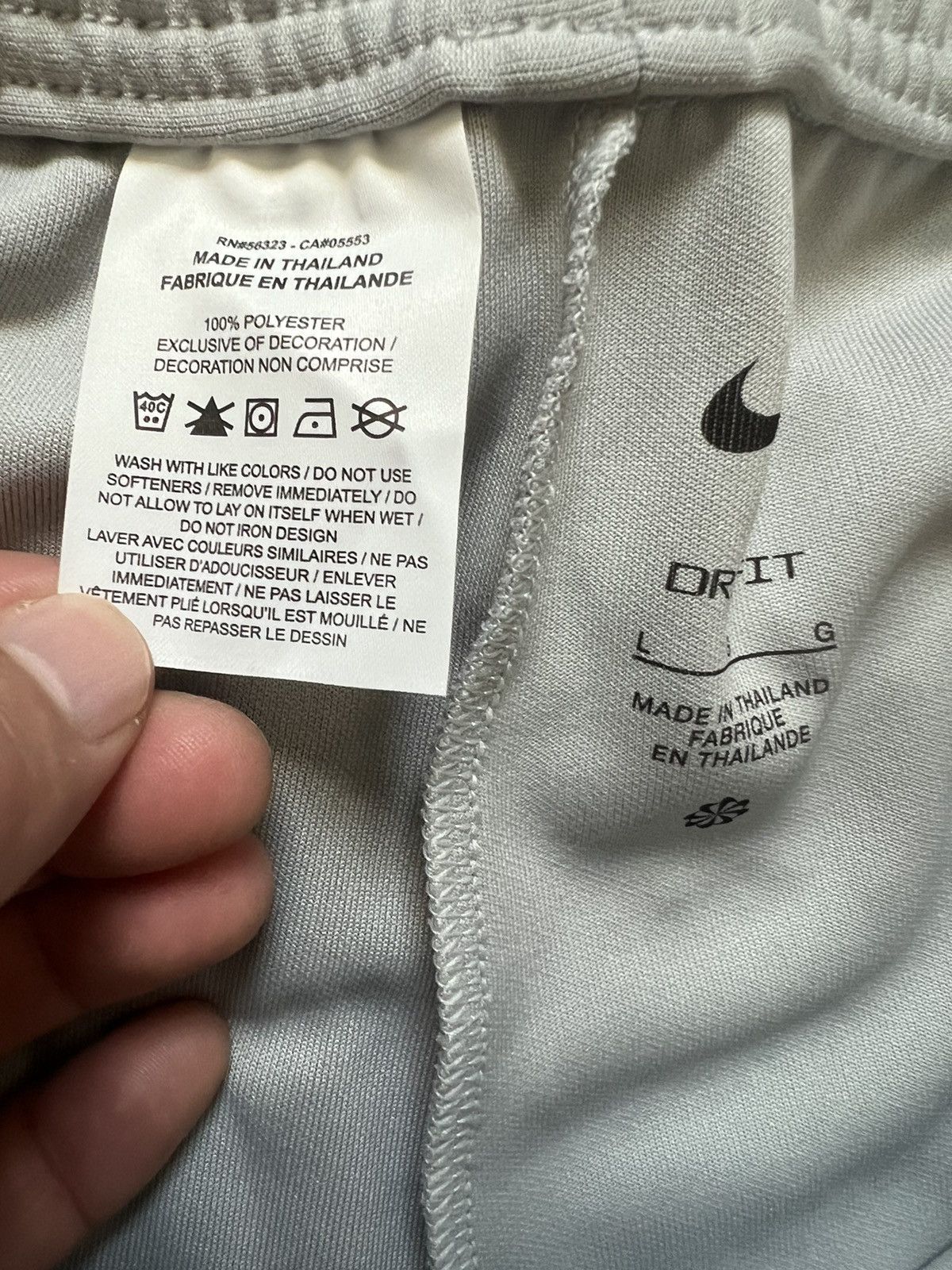 Nike Nike Dri-Fit USWNT Soccer Team USA Jogger Pants Gray Size 27" / US 4 / IT 40 - 5 Thumbnail