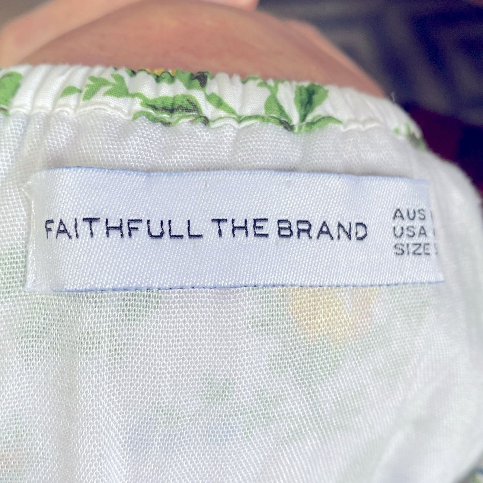 FAITHFULL $219 Faithfull the Brand Flora Midi Dress Bendita Floral S Size S / US 4 / IT 40 - 4 Thumbnail