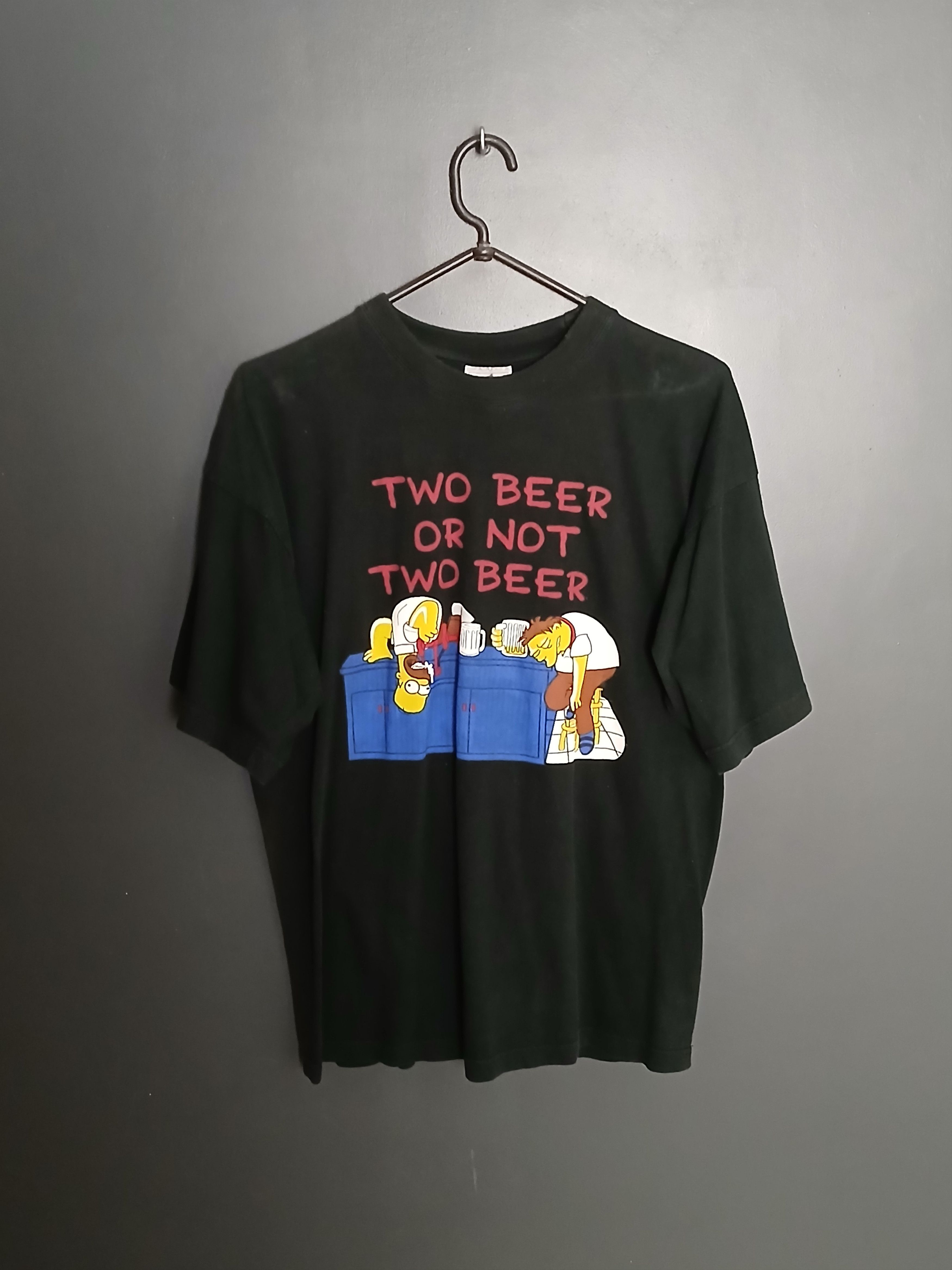 Cartoon Network × The Simpsons × Vintage Vintage The Simpsons Homer Simpson T-Shirt Size US L / EU 52-54 / 3 - 1 Thumbnail