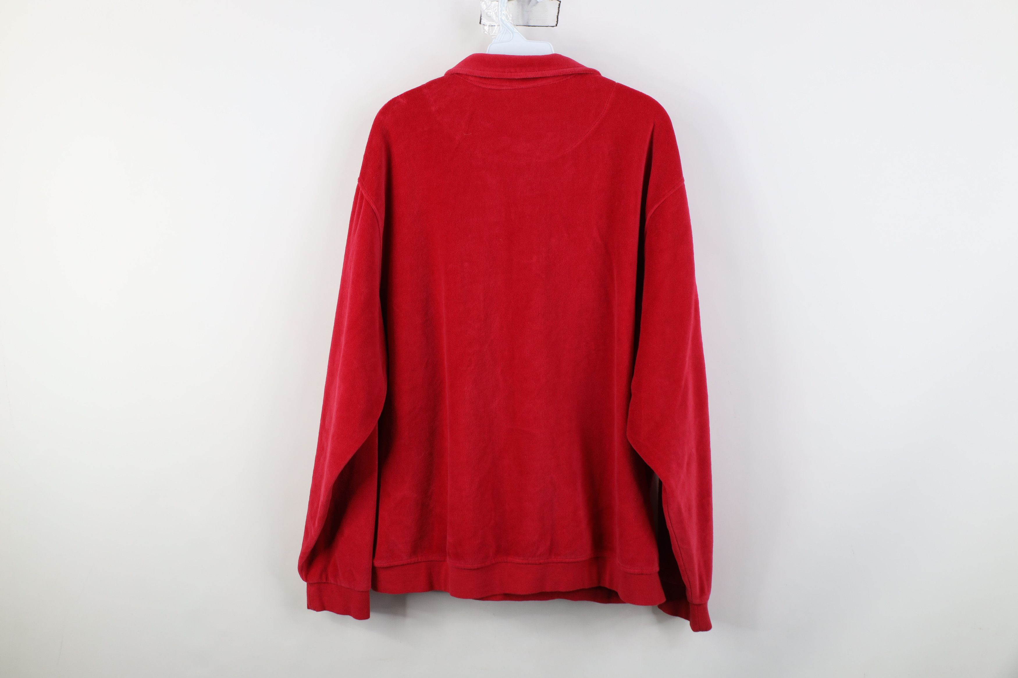Vintage Vintage 90s Streetwear Collared Long Sleeve Rugby Polo Size US XL / EU 56 / 4 - 12 Thumbnail