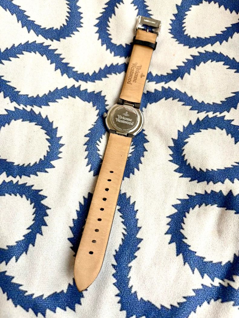 Vivienne Westwood Vivienne Westwood Gray Purple Canvas Watch Size ONE SIZE - 7 Thumbnail