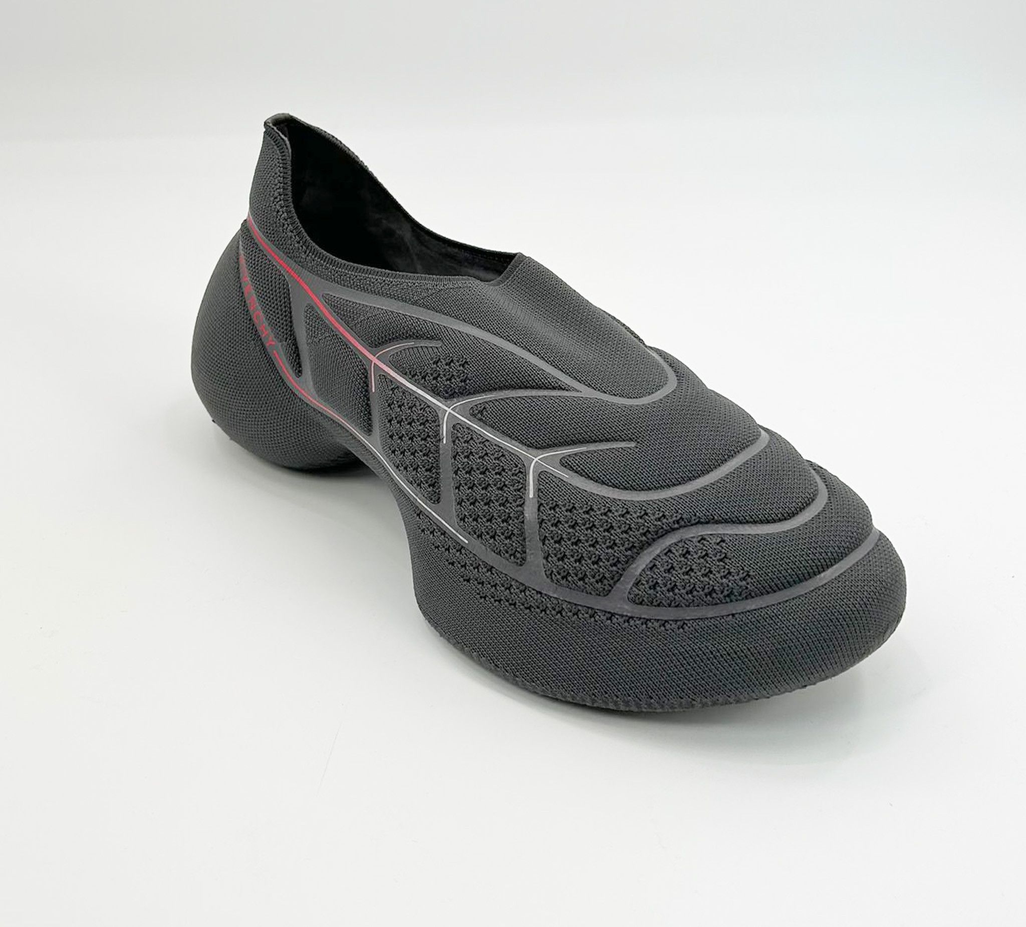 Givenchy Givenchy Grey/Red TK-360 Plus Sneakers Size US 13 / EU 46 - 2 Thumbnail