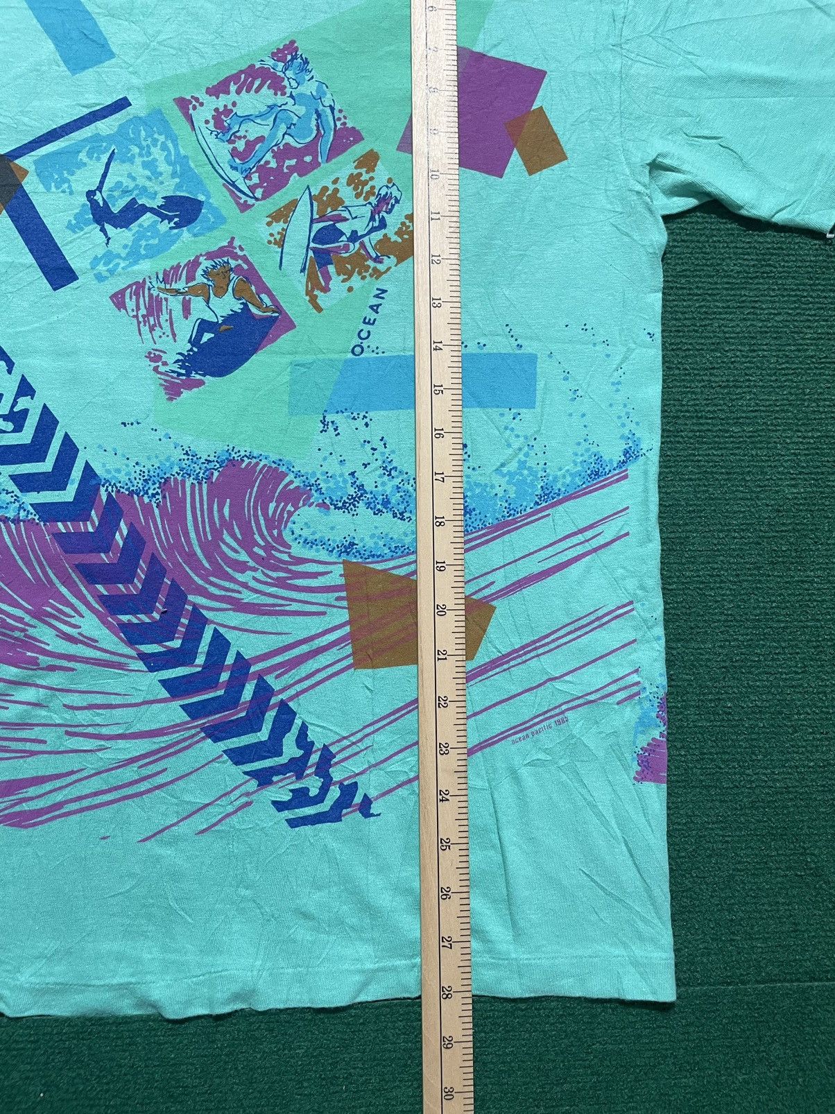 Ocean Pacific × Vintage Vintage 80s Ocean Pacific Surf Tee Size US M / EU 48-50 / 2 - 8 Thumbnail