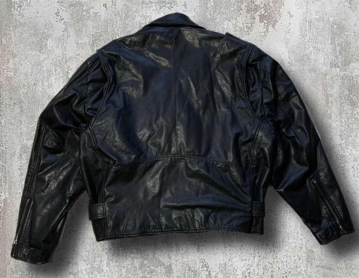 Nice leather jacket vintage 00s motorcycle jacket