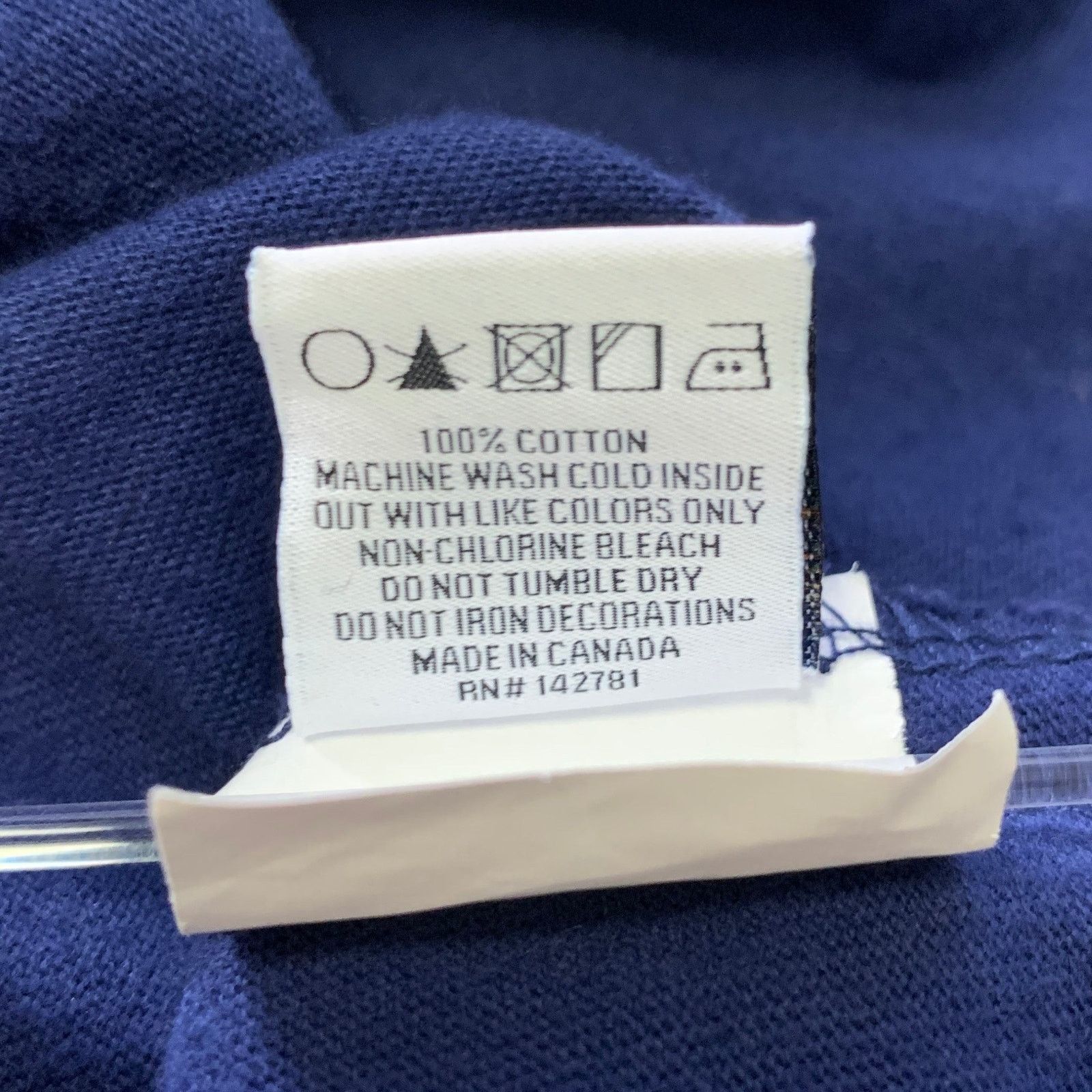 Aime Leon Dore AIME LEON DORE Size L Navy Logo Cotton Crew-Neck T-shirt Size US L / EU 52-54 / 3 - 6 Thumbnail