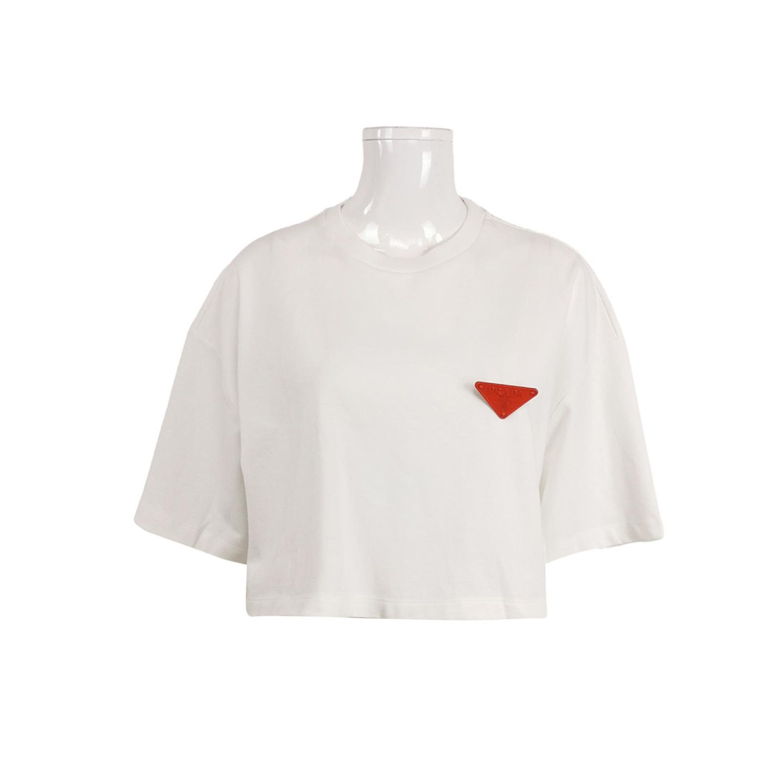 Prada Prada Triangle Logo Short Sleeve T-Shirt Size M Size US M / EU 48-50 / 2 - 1 Thumbnail
