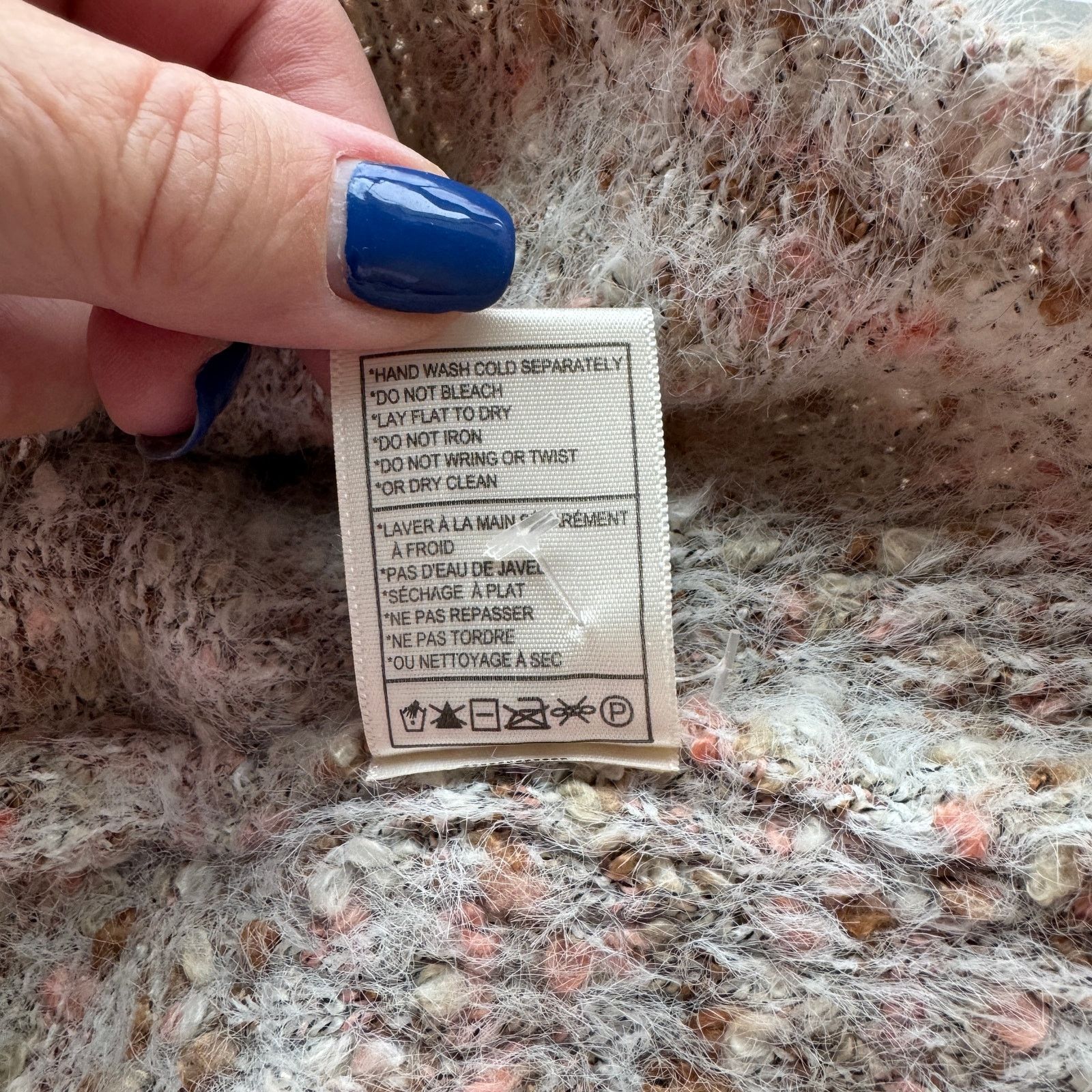 BB Dakota × Other BB Dakota Steve Madden Marled Knit Grey Sweater Size S Size S / US 4 / IT 40 - 9 Thumbnail