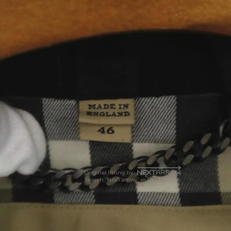 Burberry Burberry Black Cotton Men's Trench Coat. Size US S / EU 44-46 / 1 - 6 Thumbnail