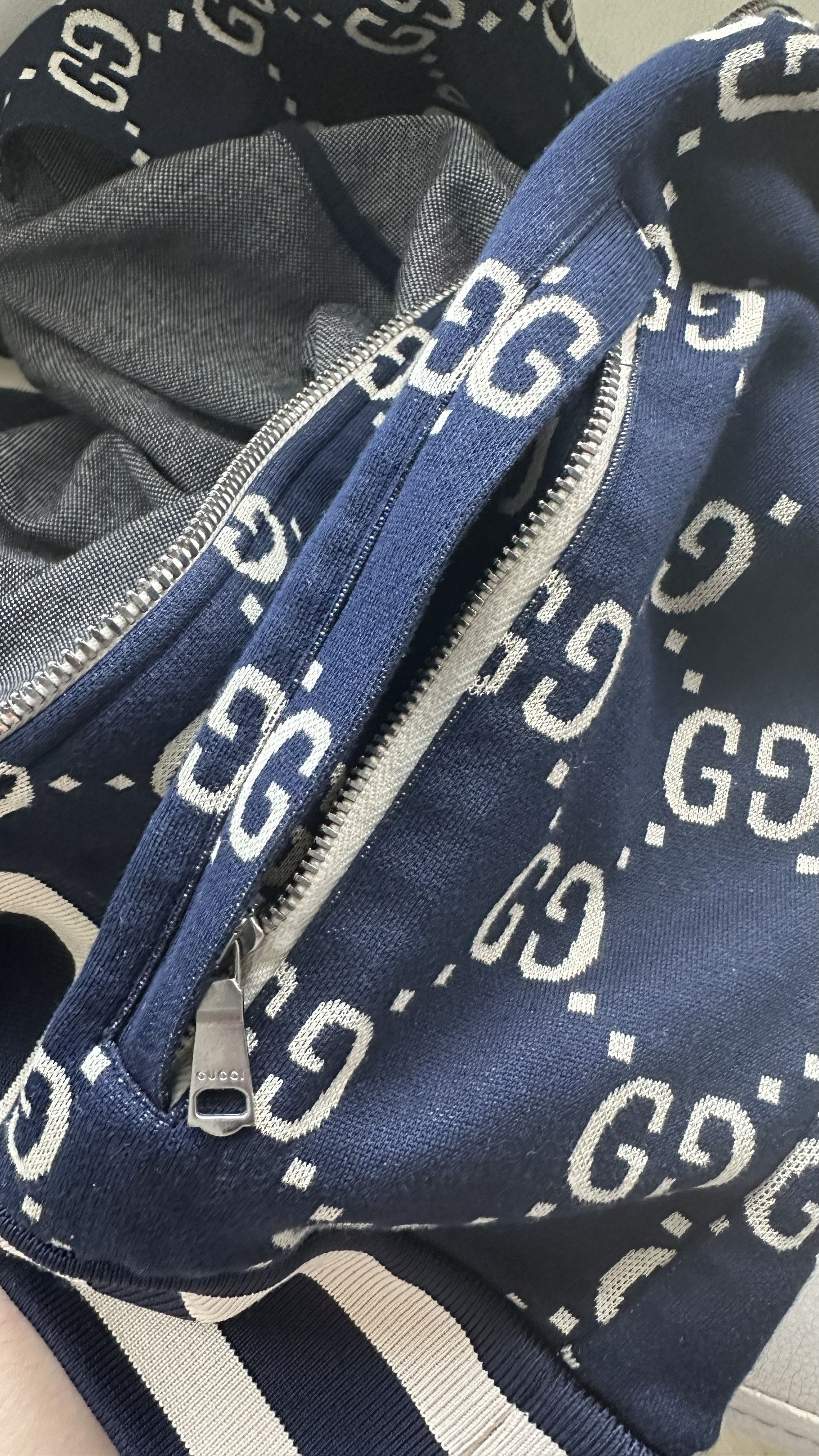 Gucci Gucci Jacquard GG Track Jacket Size US M / EU 48-50 / 2 - 5 Thumbnail