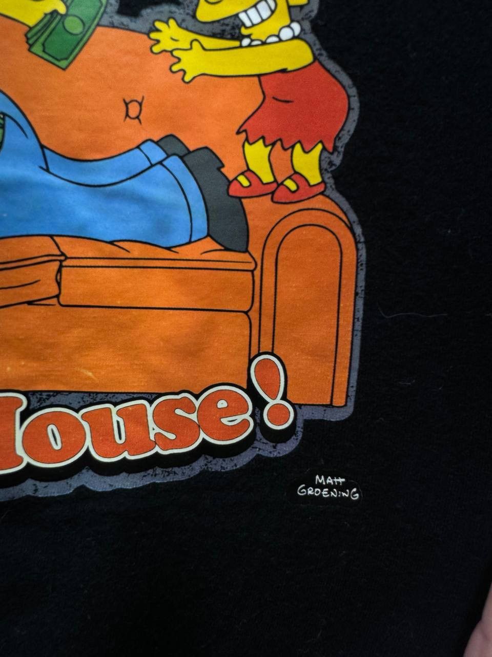 Cartoon Network Vintage The Simpsons T- Shirt 2006 Rare Best Dad Size US XXL / EU 58 / 5 - 10 Thumbnail