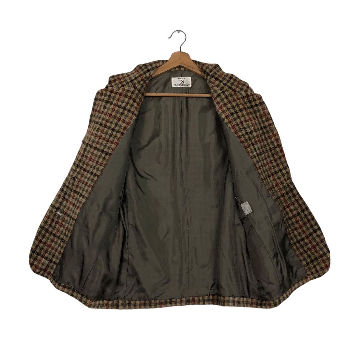 Japanese Brand 📌Vintage Chore Jacket Kenzo Watanabe Tartan Design Size US M / EU 48-50 / 2 - 14 Thumbnail
