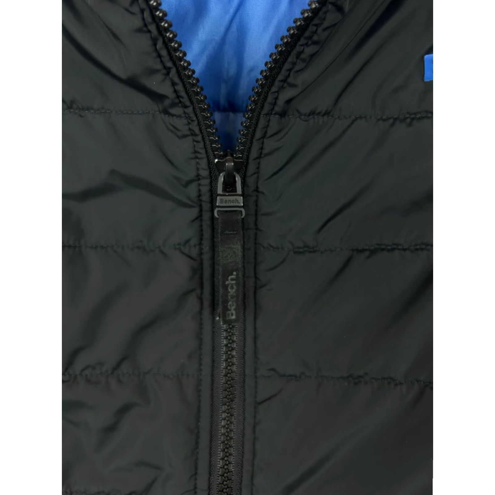 Bench Bench Puffer Vest Mens M Jacket Zip Black Solid Quilted Outdoor Casual Size US M / EU 48-50 / 2 - 5 Thumbnail