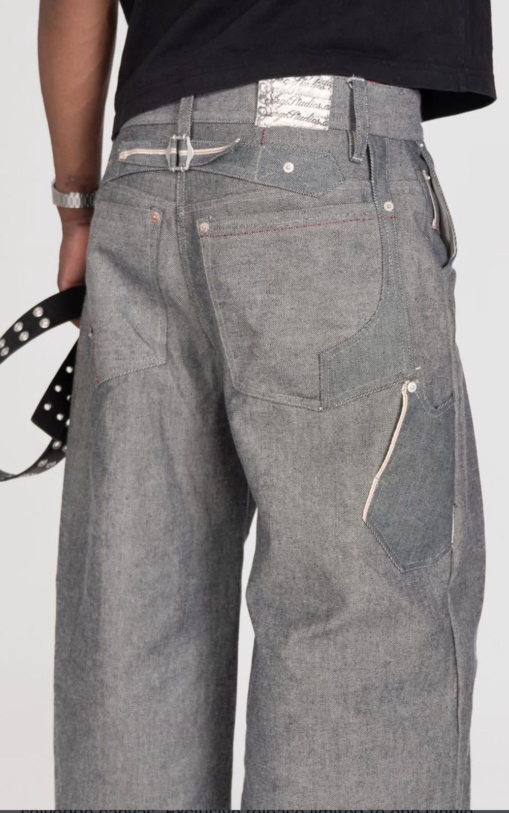 Other SERGI STUDIOS CANVAS STUDIO TROUSER Size US 32 / EU 48 - 2 Thumbnail