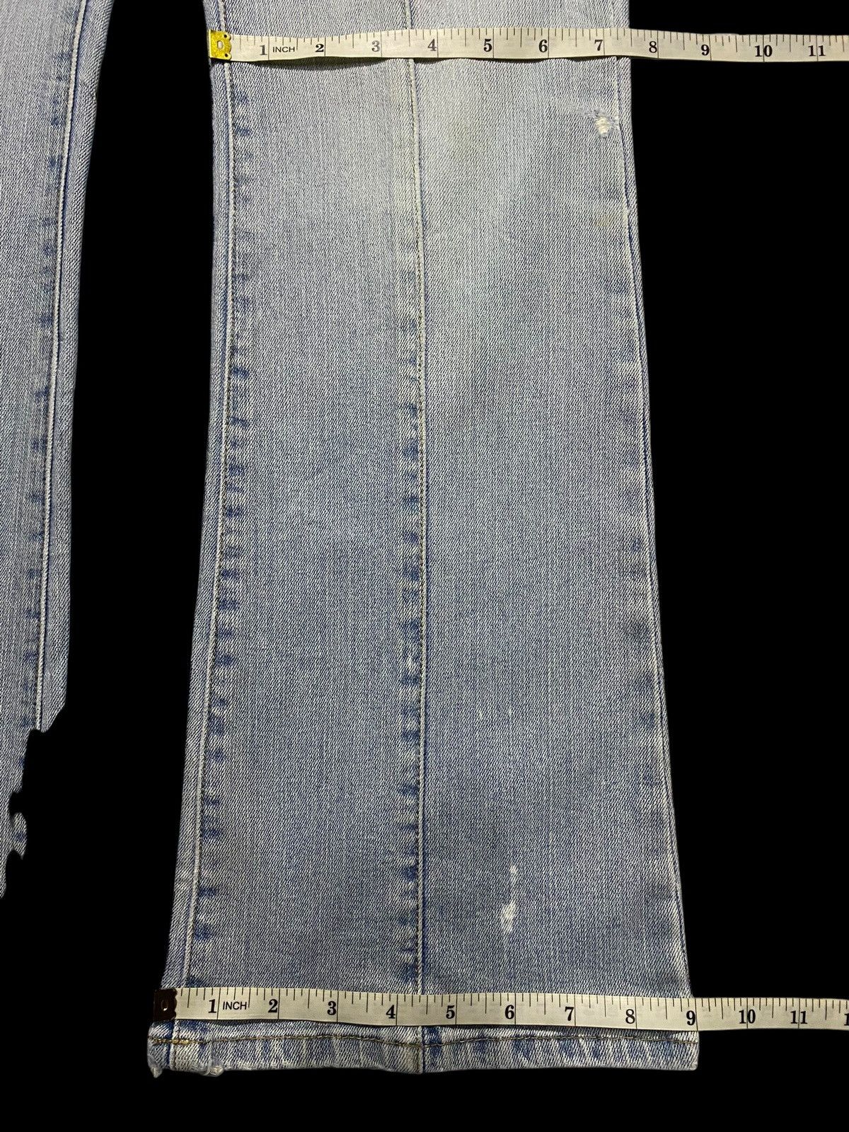 Japanese Brand Vintage Japanese Brand Theoria Distressed Flare Jeans Size US 29 - 14 Thumbnail