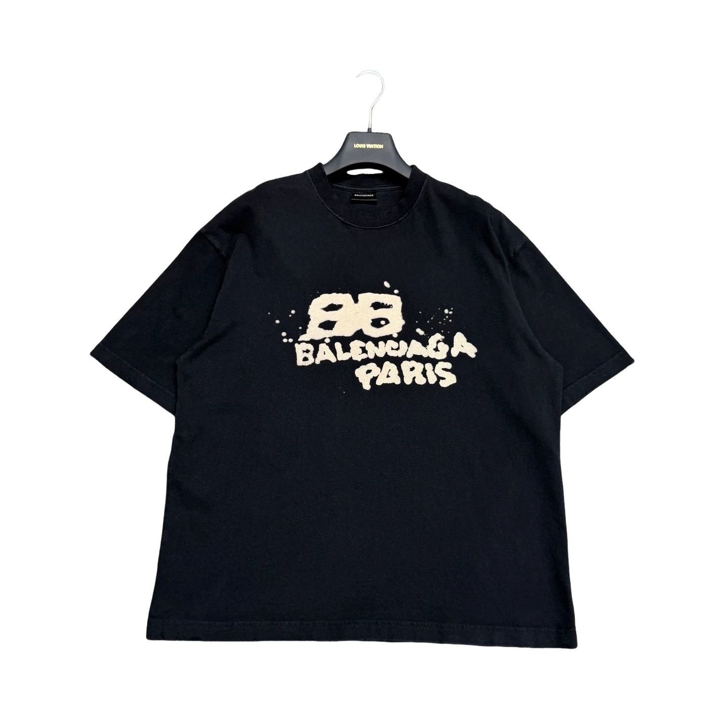 Balenciaga Balenciaga Graffiti Logo T-Shirt US S Size US S / EU 44-46 / 1 - 1 Thumbnail