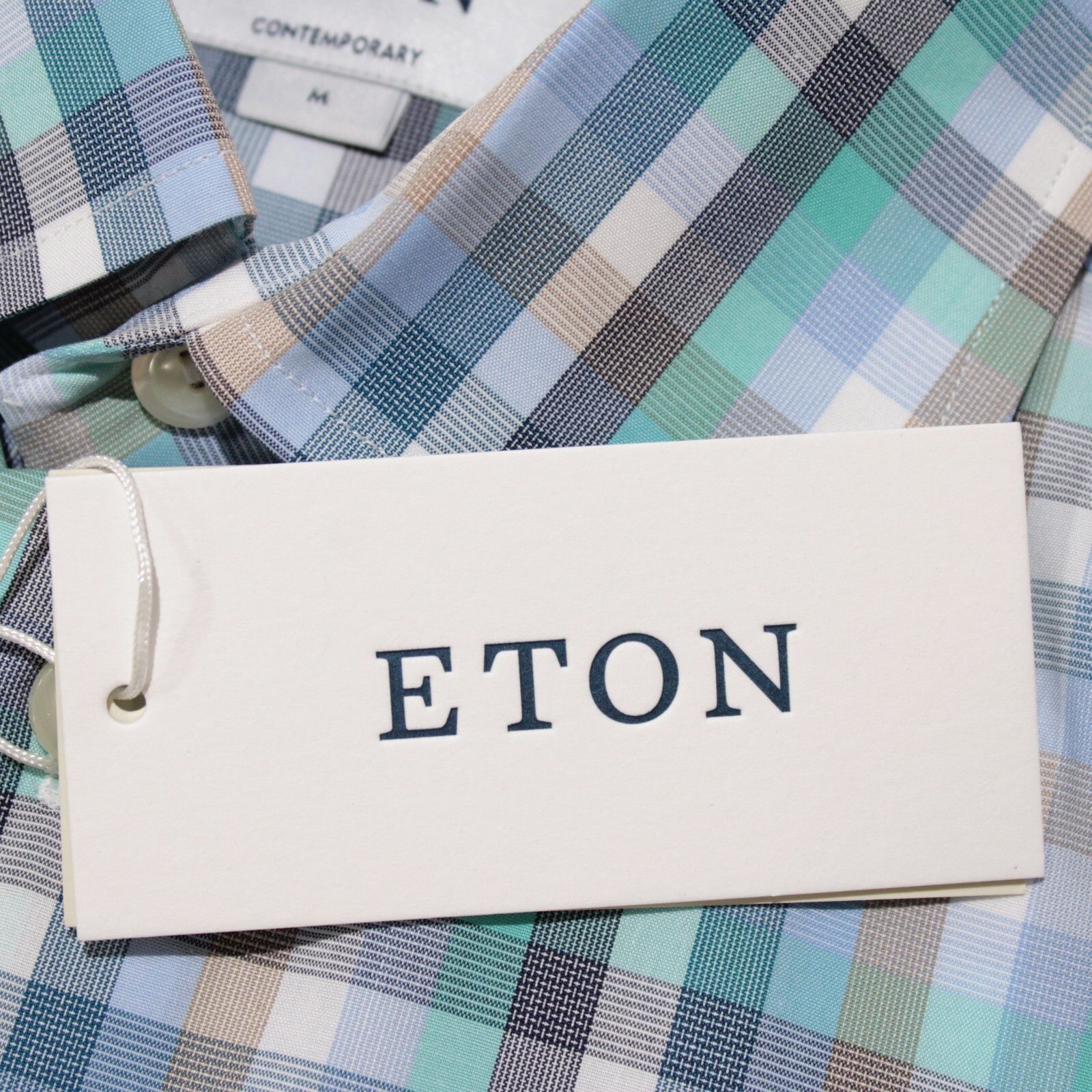 Eton Eton New with tags Shirt Size M US In Blue Size US M / EU 48-50 / 2 - 2 Thumbnail