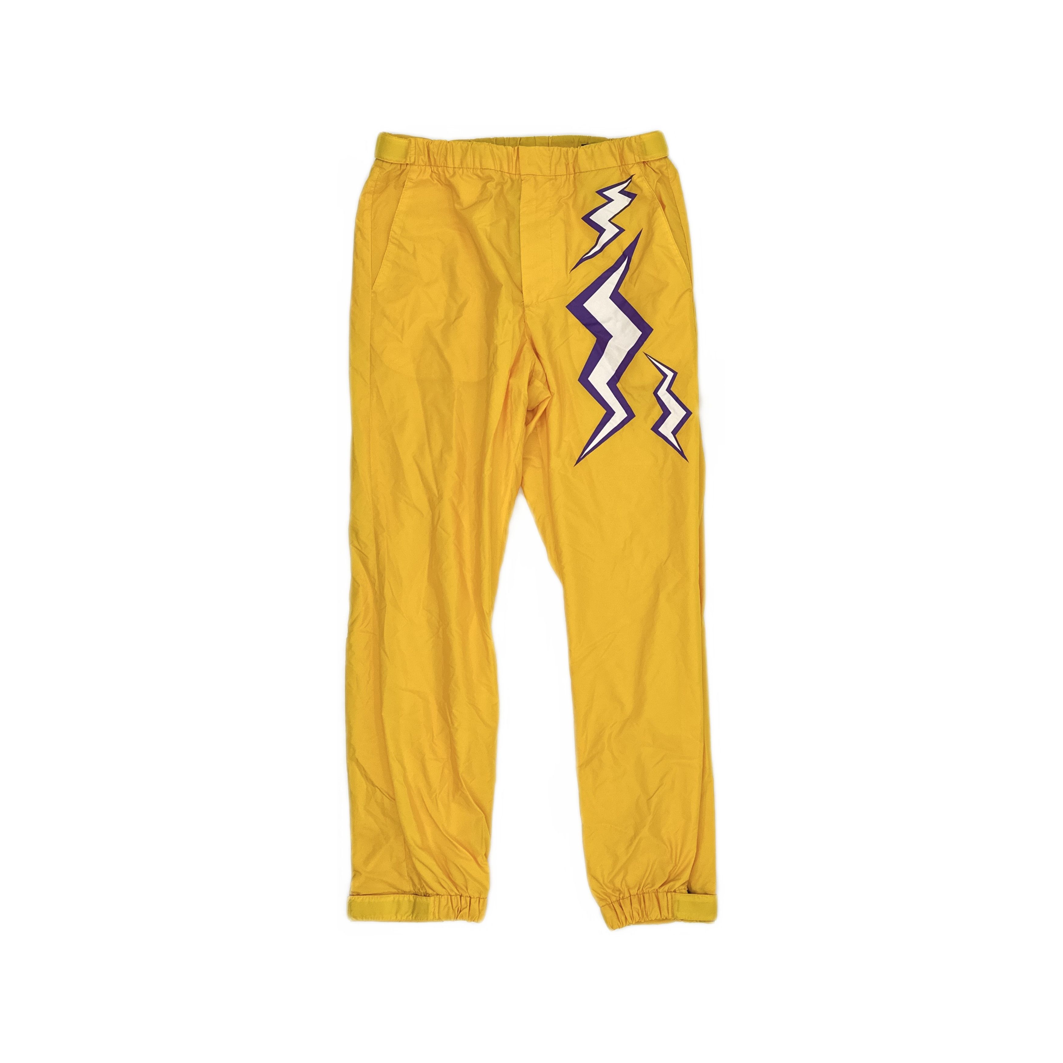 Prada Prada Lightning Bolt Sweatpants Size 32 Size US 32 / EU 48 - 1 Thumbnail