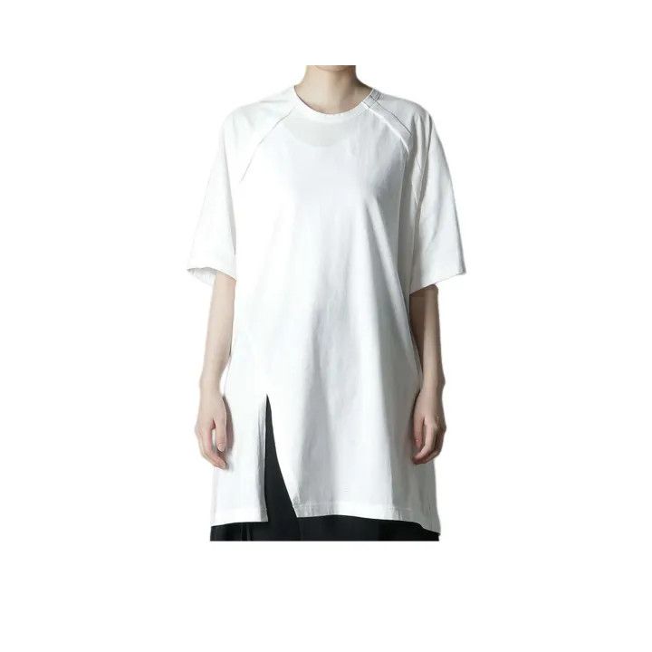 Yohji Yamamoto Yohji Yamamoto White Short Sleeve T-Shirt 0079 Size US M / EU 48-50 / 2 - 1 Thumbnail