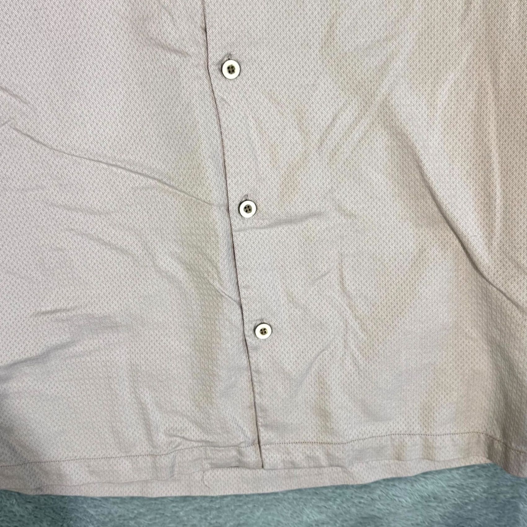 Tommy Bahama Tommy Bahama Shirt Mens Large Silk Blend Short Sleeve Pink Button Up Size US L / EU 52-54 / 3 - 6 Thumbnail